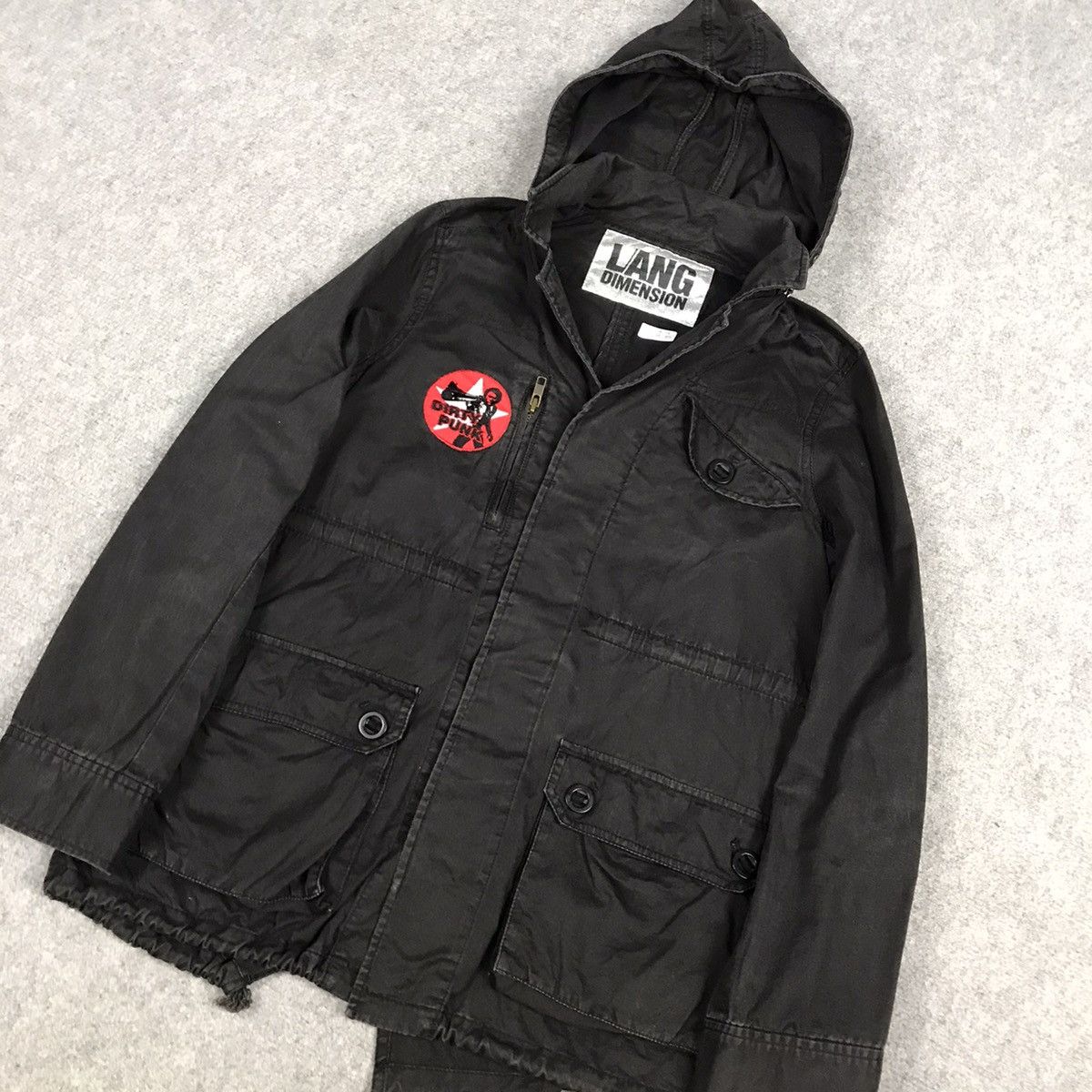 Japanese Brand Lang Dimension Punk Japan jacket ifsixwasnina style Size US XS / EU 42 / 0 - 5 Thumbnail