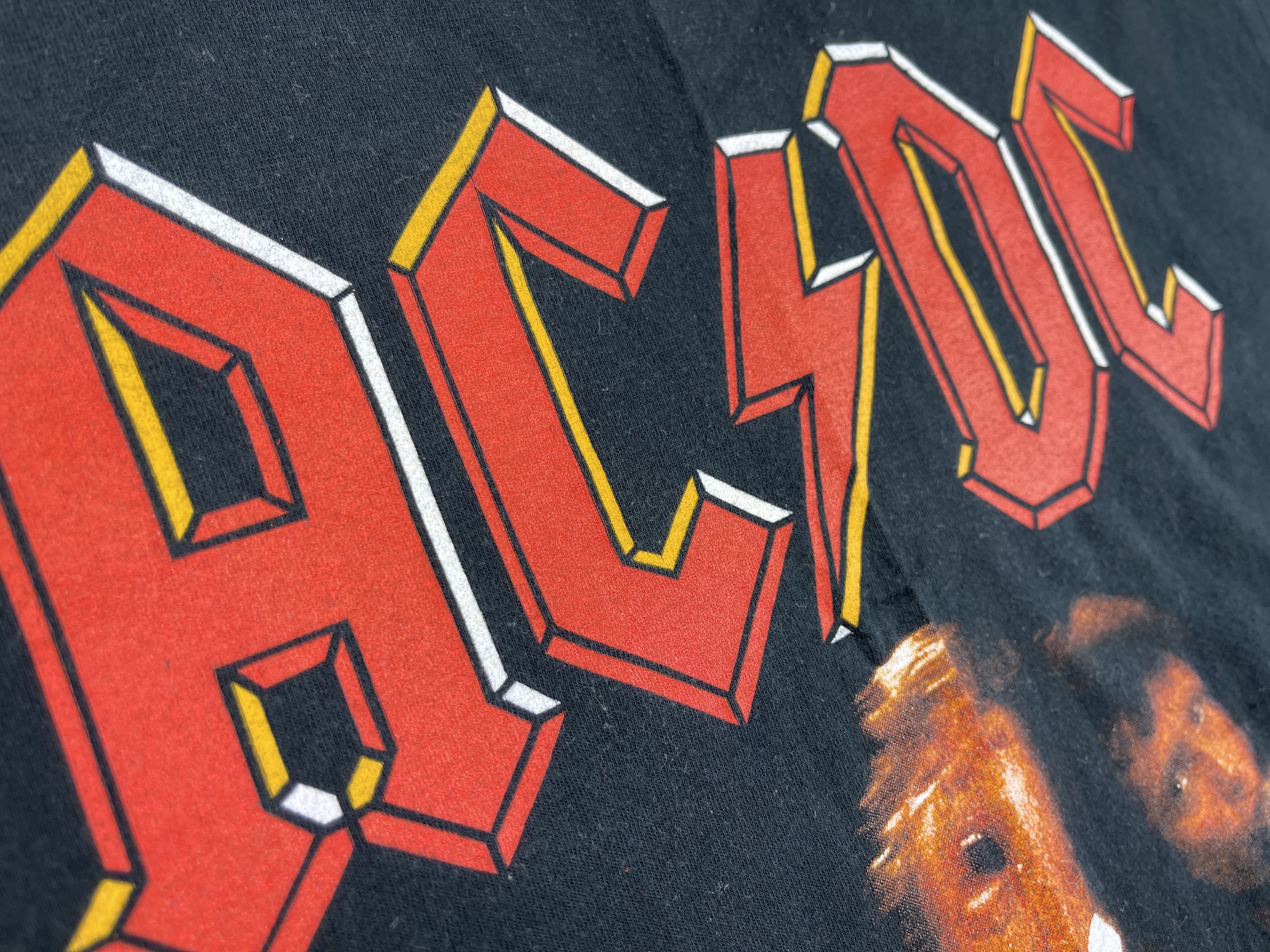Band Tees AC/DC T-Shirt, 2001, Anthill, vintage ACDC shirt, 90s rock L Size US L / EU 52-54 / 3 - 6 Thumbnail