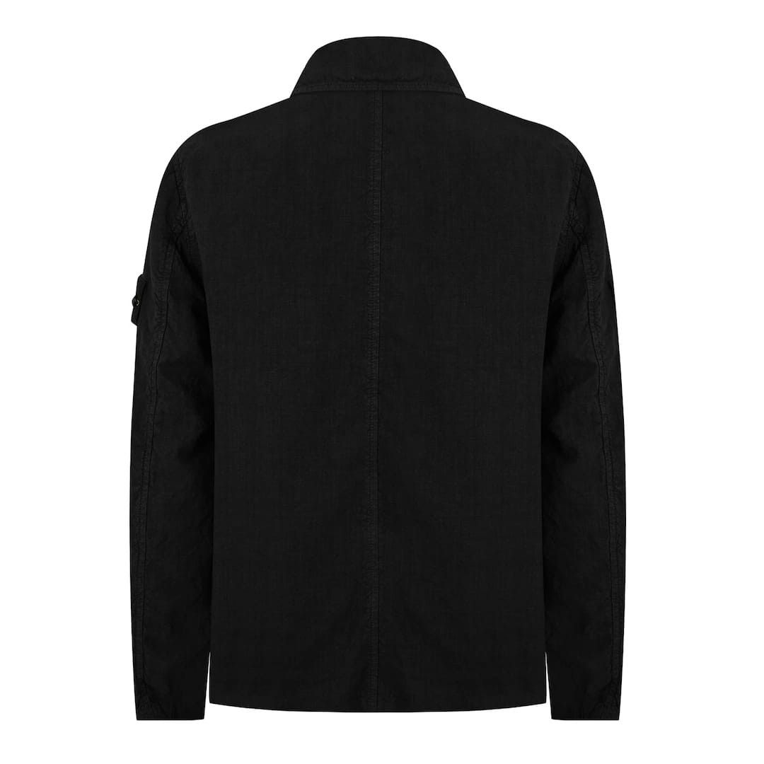 Stone Island o1g2r1mq0526 Crinkle Down Button Shirt Collar Puffer Jacket Size US M / EU 48-50 / 2 - 2 Thumbnail