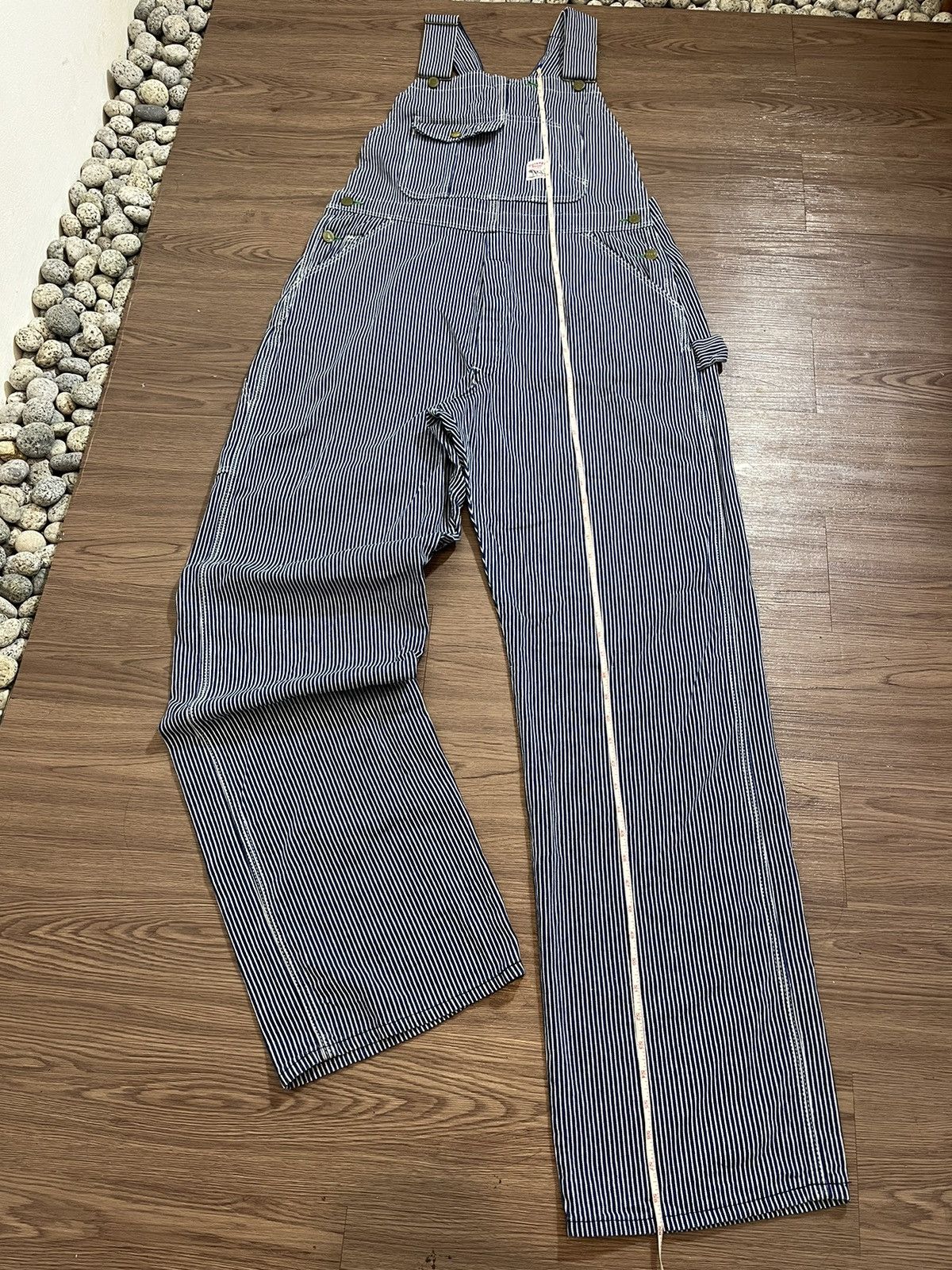Pointer × Vintage Pointer Vintage Hickory Stripe Carpenter Overalls Size US 36 / EU 52 - 24 Thumbnail