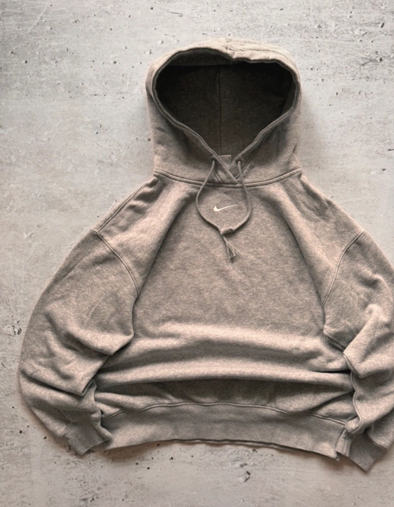 Nike × Vintage NIKE VINTAGE CENTER LOGO OVERSIZE BOXY HOODIE Size US S / EU 44-46 / 1 - 2 Thumbnail