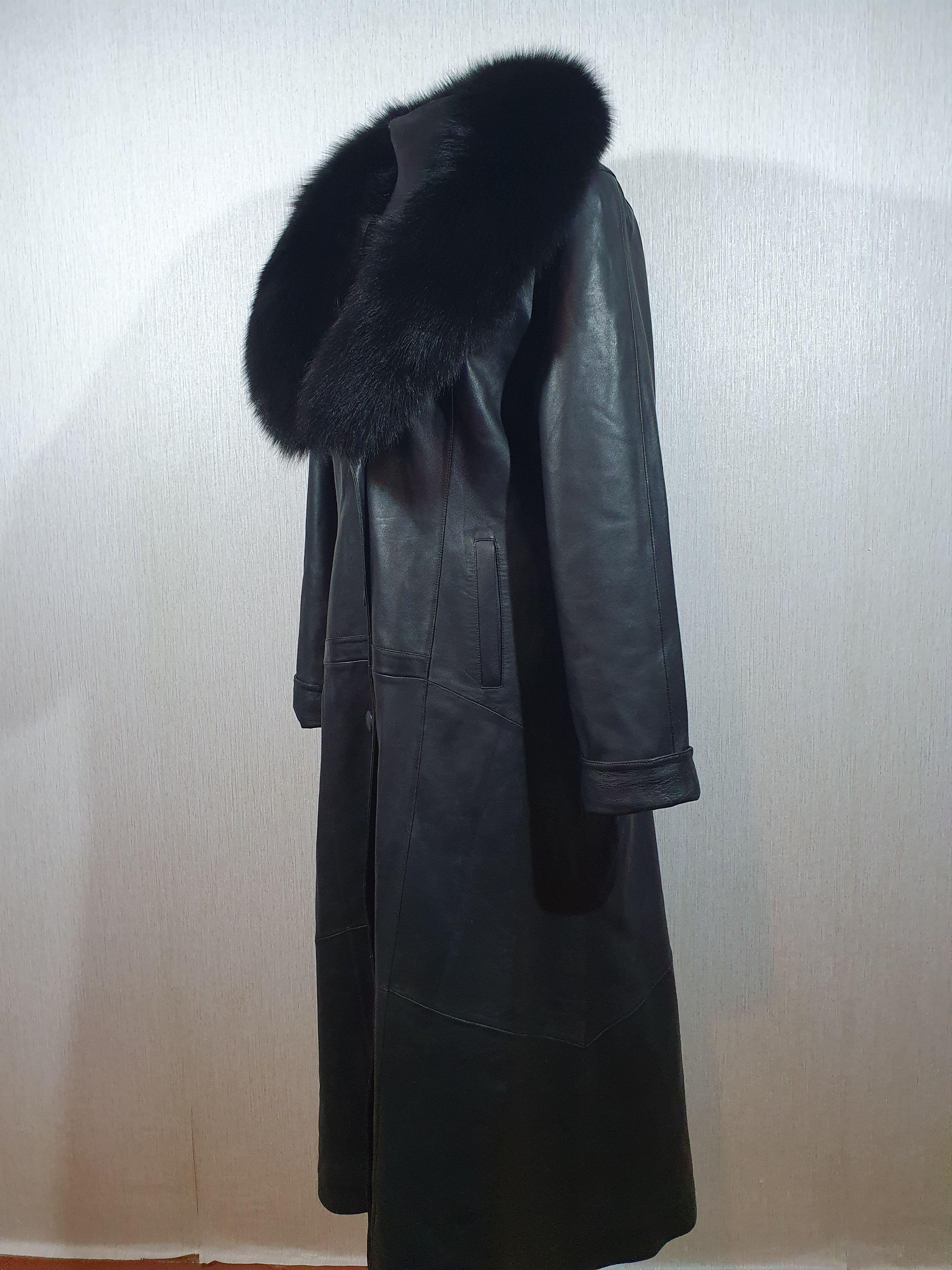 Genuine Leather leather coat Size XXL / US 16-18 / IT 52-54 - 3 Thumbnail
