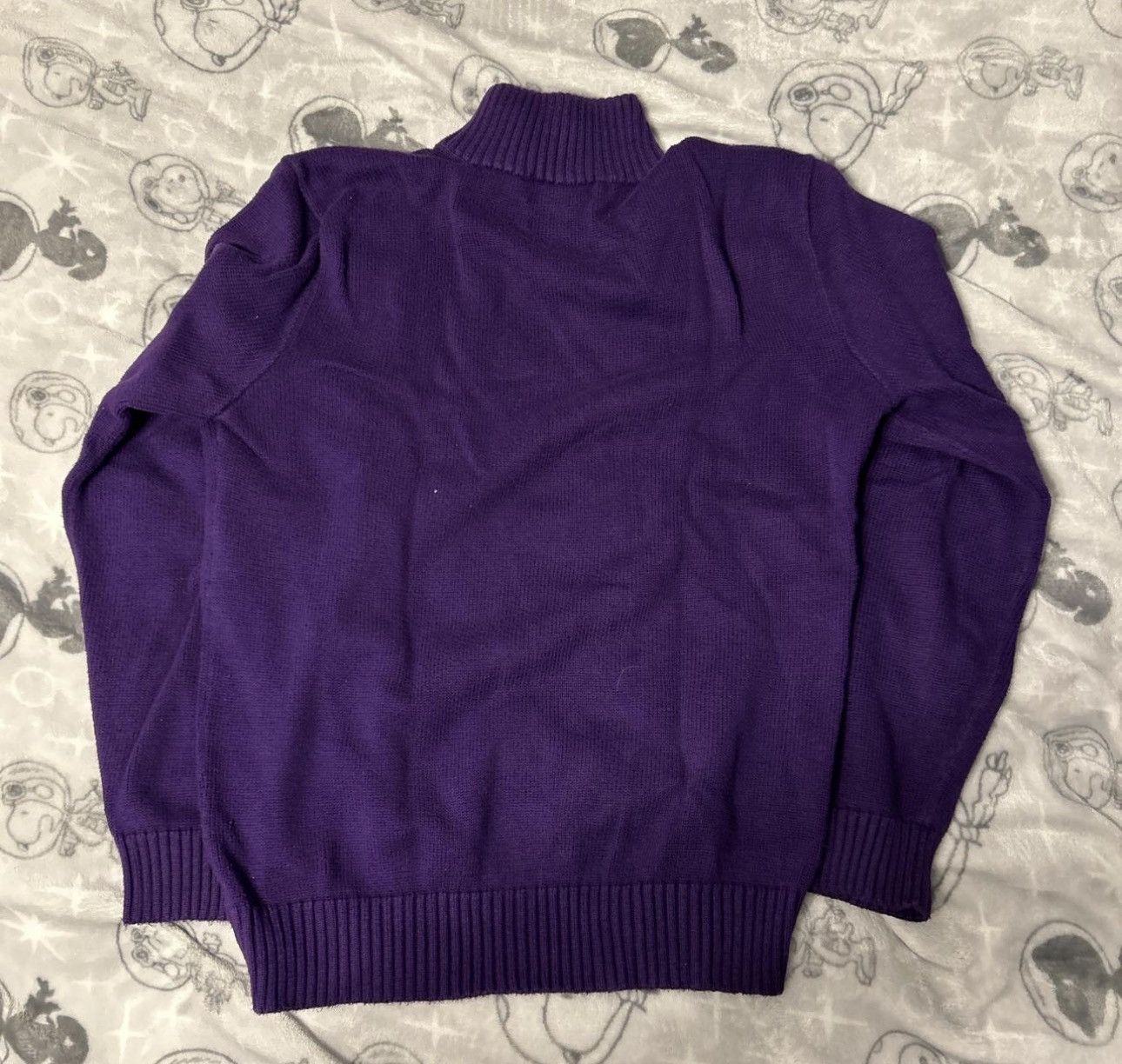 Polo Ralph Lauren Purple Quarter Zip Size US L / EU 52-54 / 3 - 2 Thumbnail