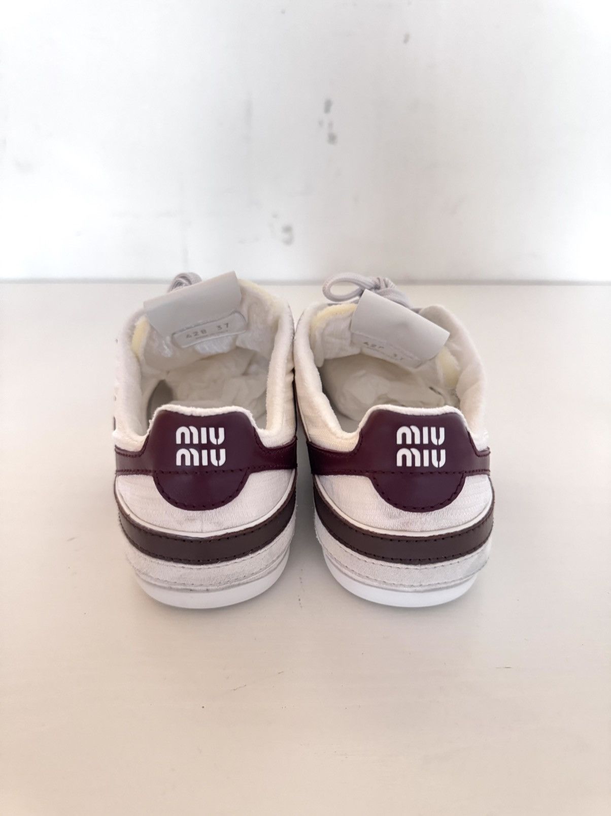 Miu Miu Miu Miu Gymnaium Sneakers Size US 7.5 / IT 37.5 - 3 Thumbnail