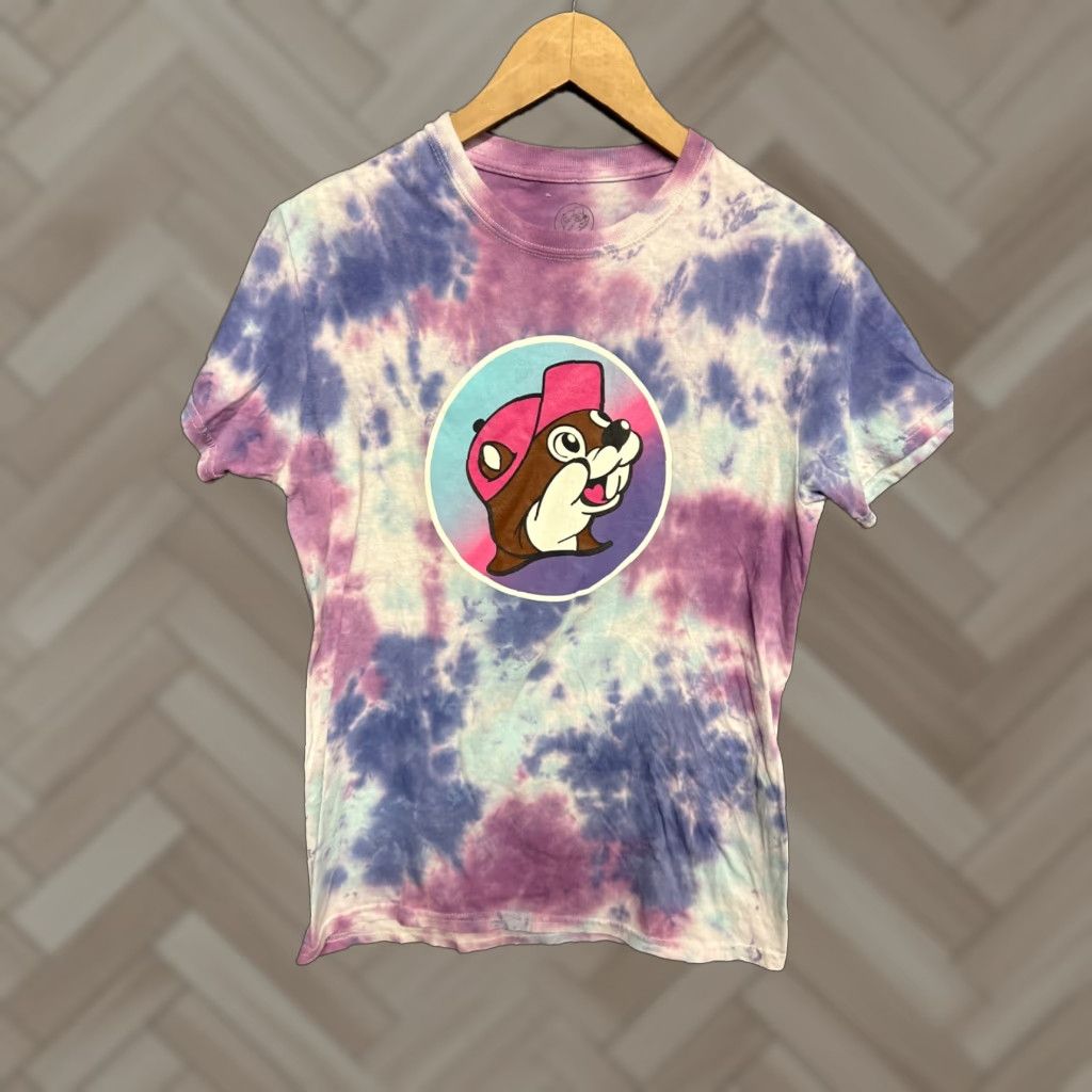 Vintage Take Me To Buc-ees T Shirt Tie Dye Purple Small Buc-ees Men Crew Neck Short Sleeve Graphic Tee 90s Summer Size US S / EU 44-46 / 1 - 1 Thumbnail