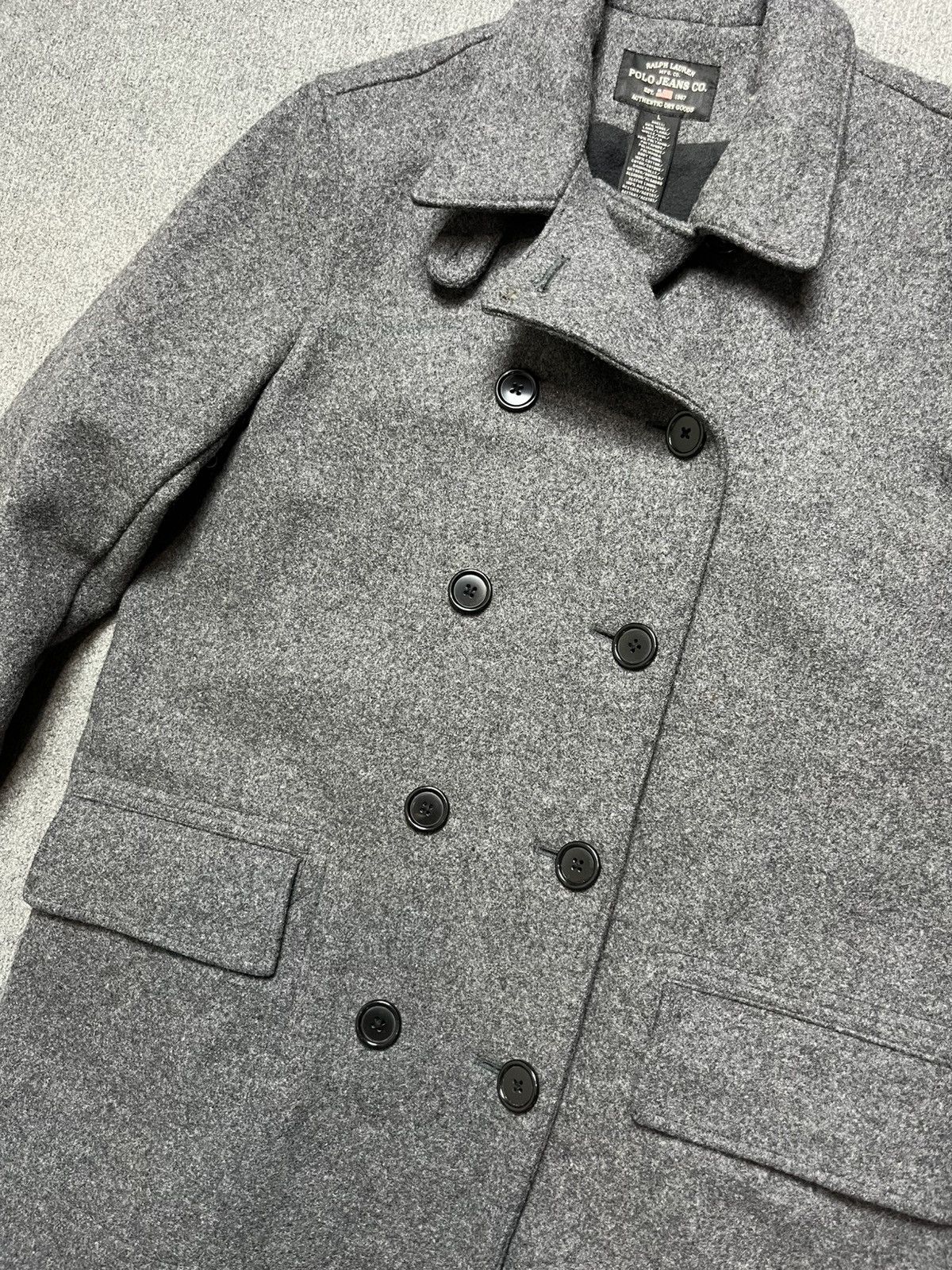 Polo Ralph Lauren Ralph Lauren Polo Jeans Company wool coat Size L / US 10 / IT 46 - 4 Thumbnail