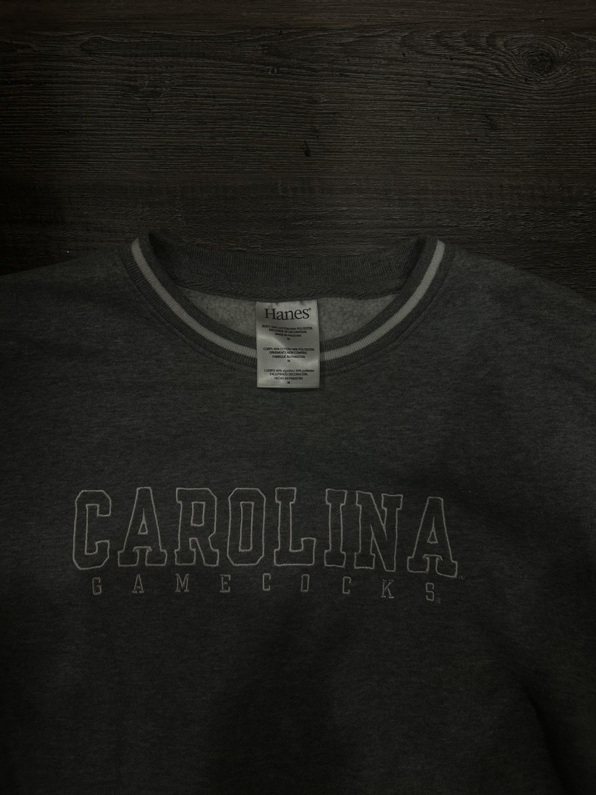Hanes Vintage UofSC “Gamecocks” Sweatshirt Size US M / EU 48-50 / 2 - 3 Thumbnail