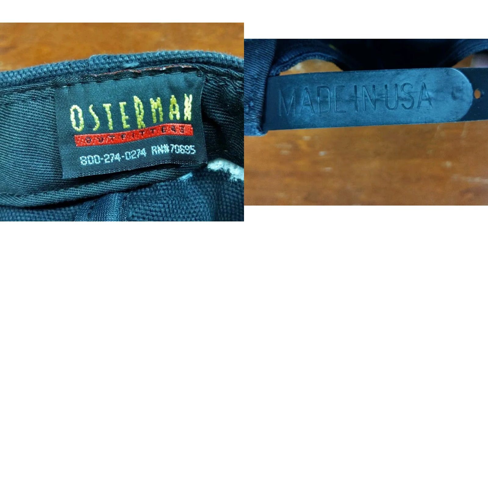 Vintage VINTAGE Osterman Full Time Forager Cargill Seeds Hat Cap Black Adult One Size Cotton Canvas Baseball Cap Adjustable Snapback Unisex Mens Womens 90s Size ONE SIZE - 9 Thumbnail