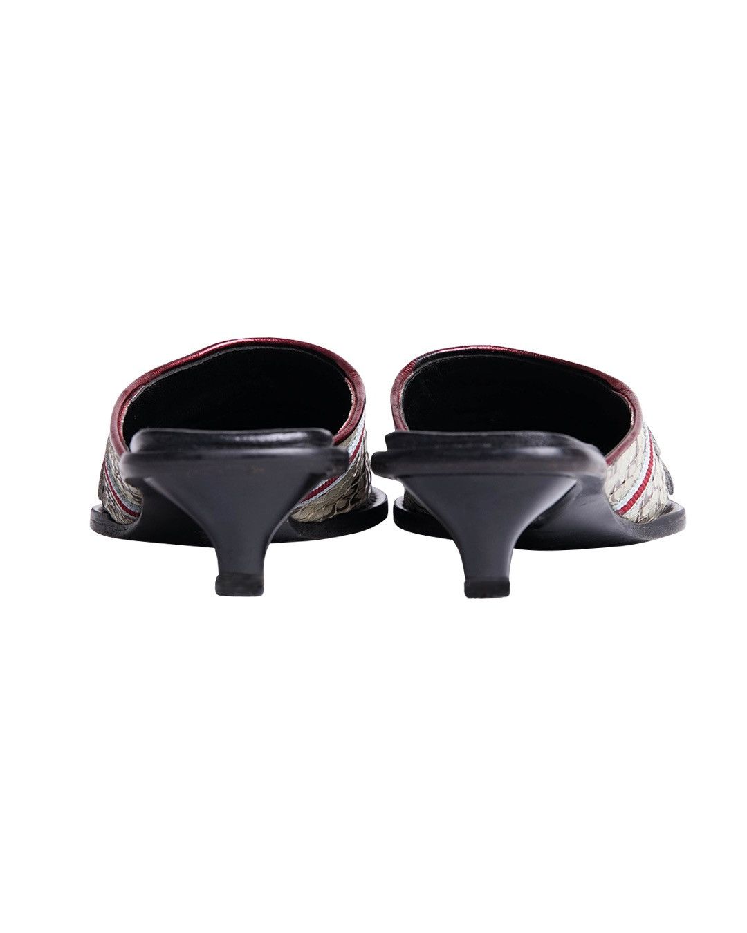 Miu Miu Miu Miu S/S2000 Number "3" Pointy Mules Size US 6 / IT 36 - 5 Thumbnail