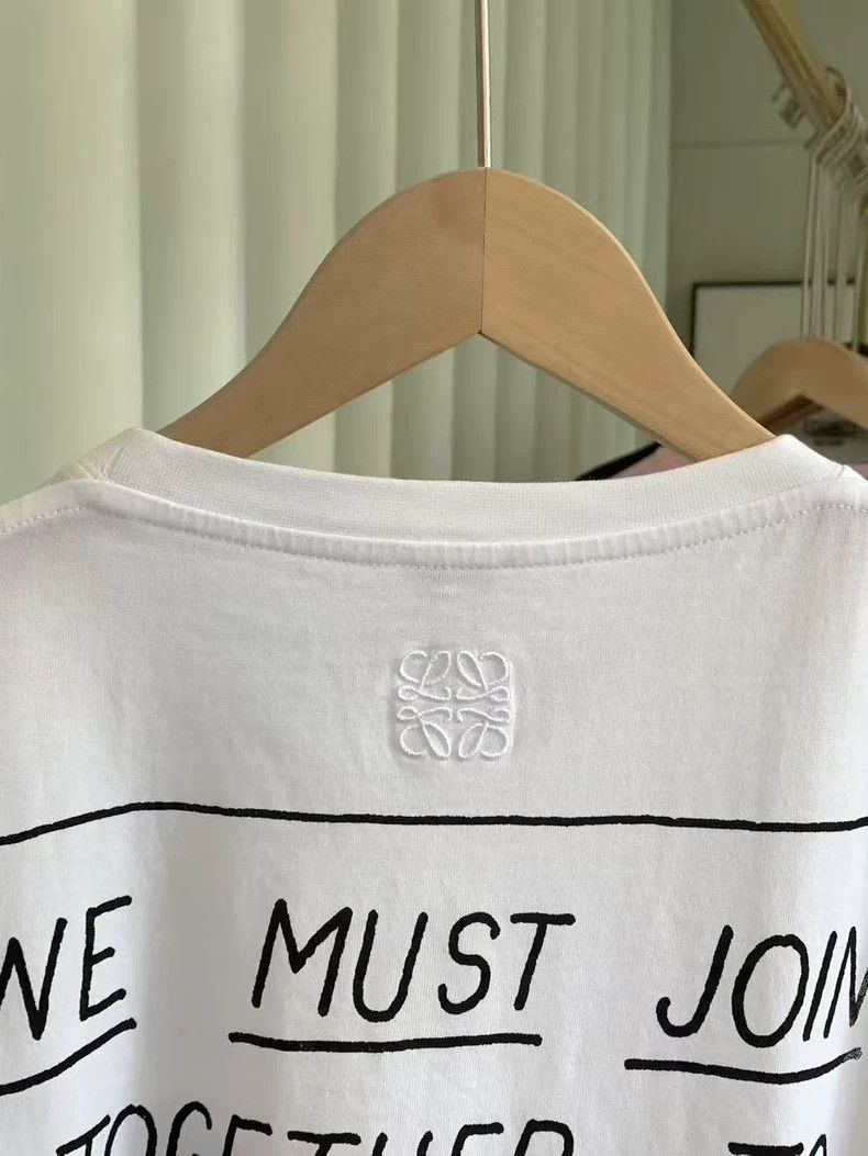 Loewe LOEWE Comic book mouse slogan short sleeve T-shirt Size XS / US 0-2 / IT 36-38 - 3 Thumbnail
