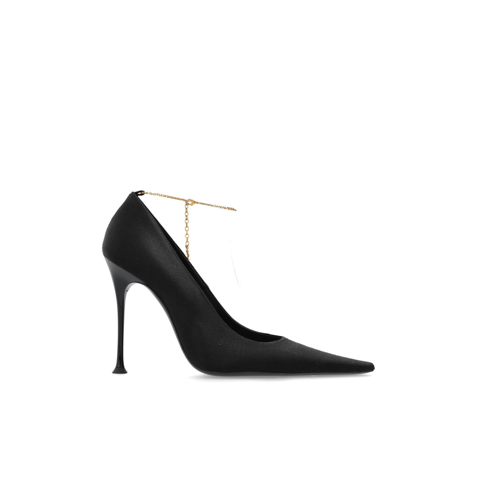 SAINT LAURENT Regine Black 110mm Pumps New & Authentic (Wome