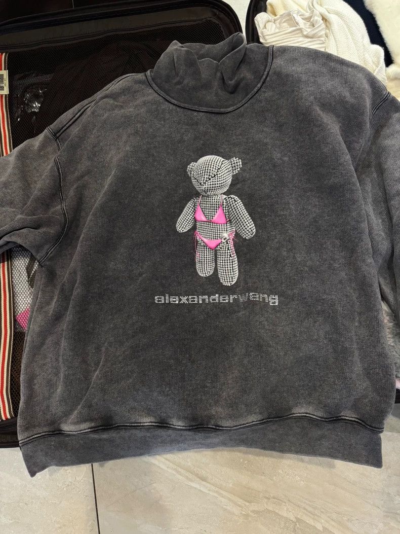 Alexander Wang Alexander Wang Bear Graphic Sweatshirt Size S / US 4 / IT 40 - 1 Thumbnail