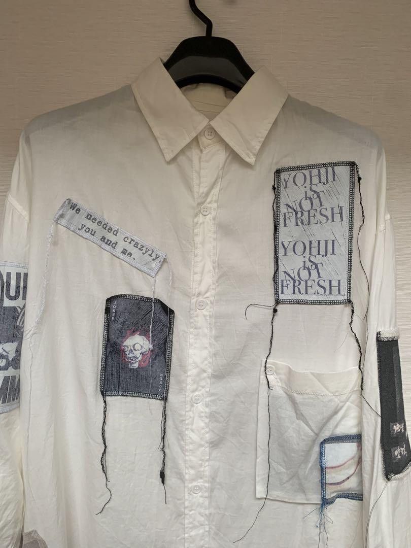 Yohji Yamamoto POUR HOMME 19ss wappen shirts HH-B50-027 Size US S / EU 44-46 / 1 - 2 Thumbnail