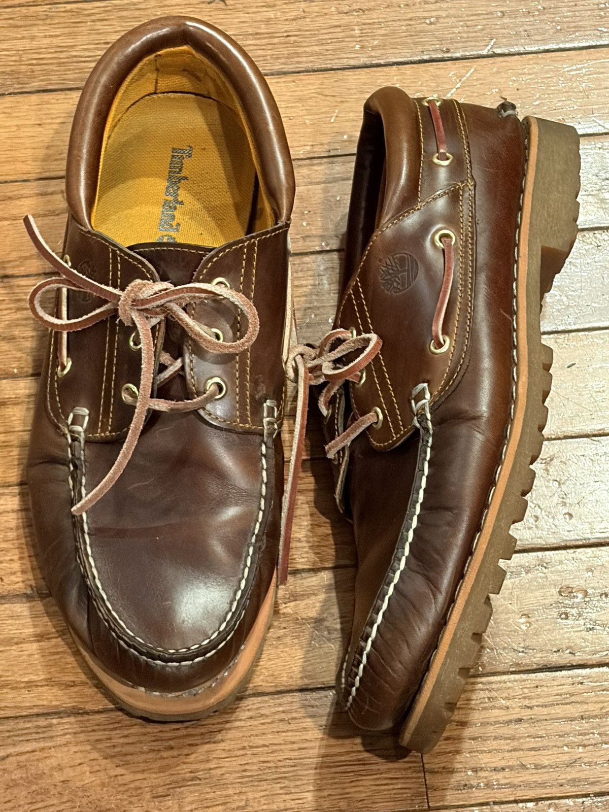 Timberland Timberland Mens 10m Leather Size US 13 / EU 46 - 6 Thumbnail