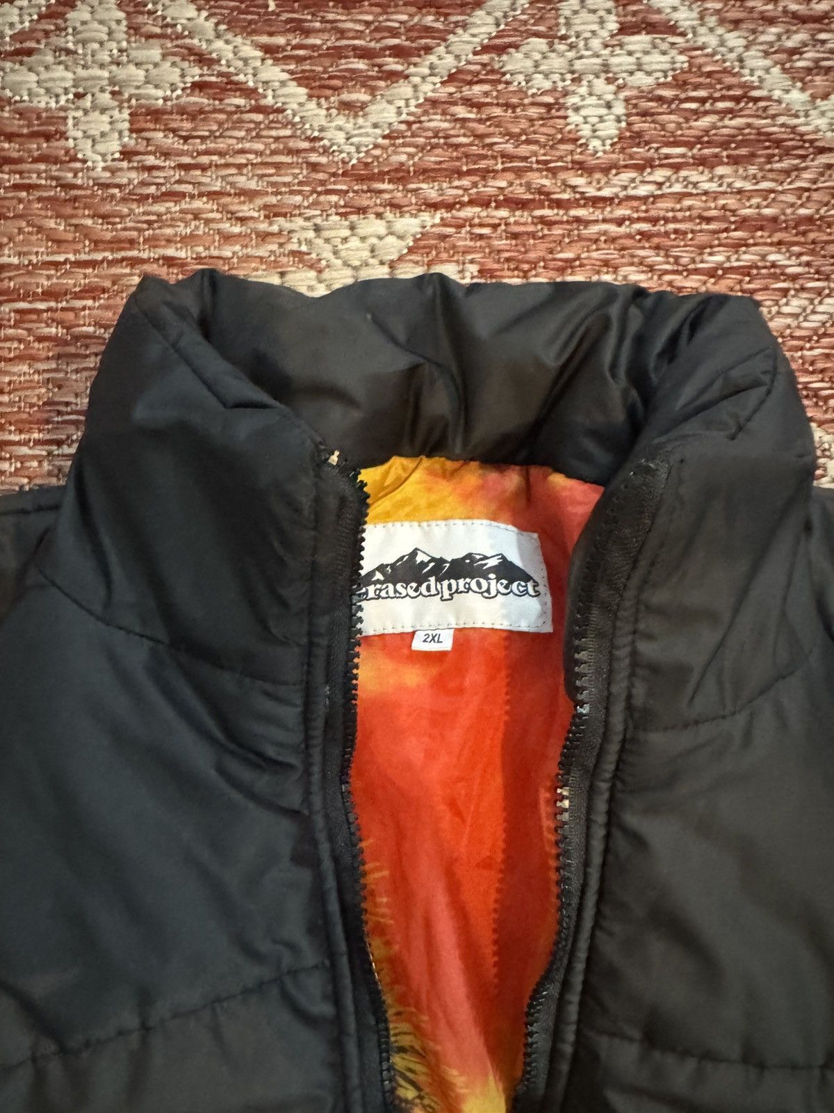 Erased Project Erased Project Puffer Jacket Burning City Size XXL RARE Size US XXL / EU 58 / 5 - 3 Thumbnail