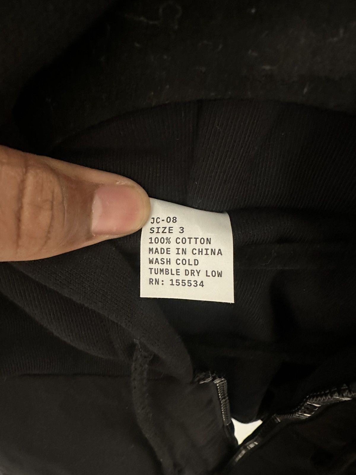 Yeezy Black Yeezy Bomber (JC-08, Size 3) Size US XL / EU 56 / 4 - 5 Thumbnail