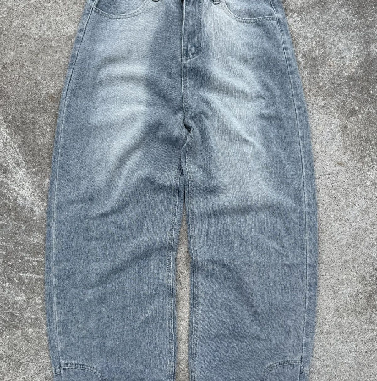 Other Vintage Y2K avantgarde streetwear buggy wide oversized jeans Size US 32 / EU 48 - 6 Thumbnail