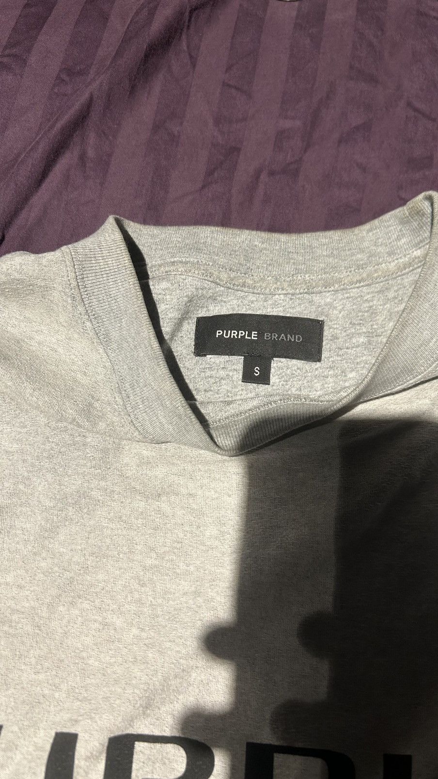 Purple Brand Gray Purple Brand Tee Sm Size US S / EU 44-46 / 1 - 2 Thumbnail
