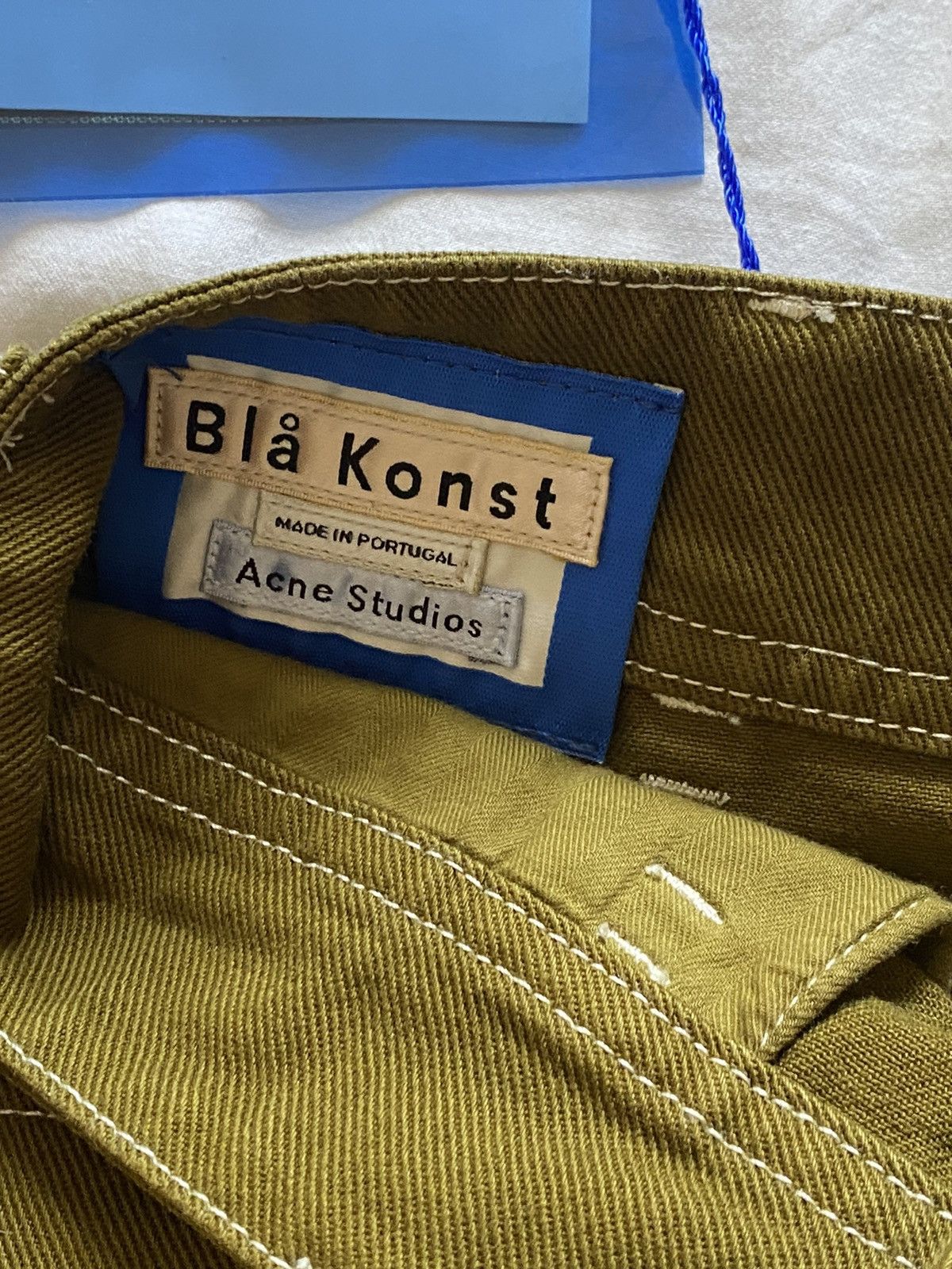 Acne Studios Mini skirt with a belt Size 34" / US 12 / IT 48 - 3 Thumbnail