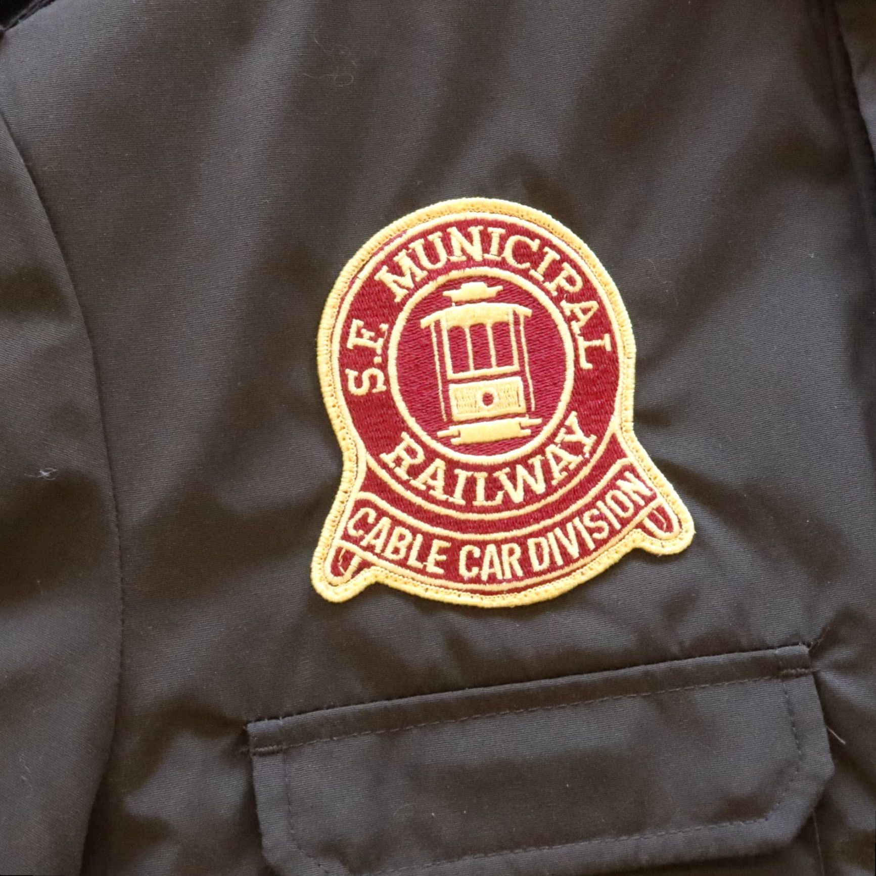 Vintage VINTAGE Blauer San Francisco Muni Gore Tex Work Jacket - Size M Brown Mens Jacket Size US M / EU 48-50 / 2 - 6 Thumbnail