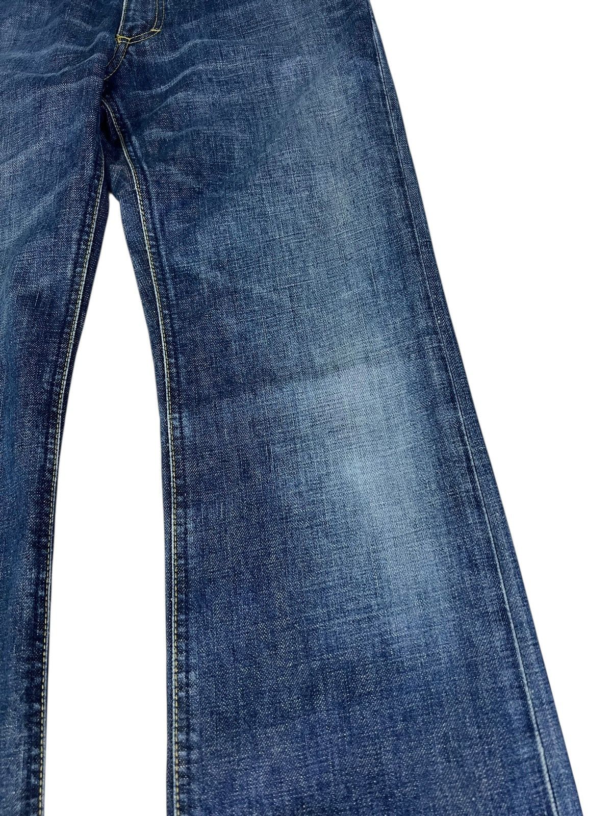 Japanese Brand Flare Lee Riders Sanforized Denim Jean Size US 27 - 6 Thumbnail