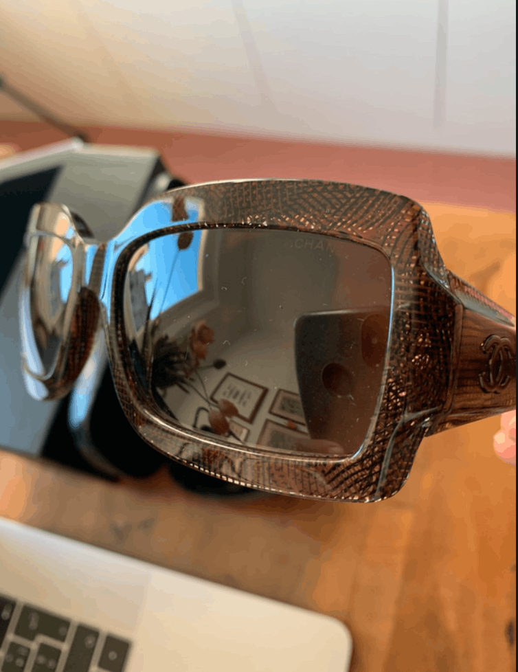 Chanel Chanel Sunglasses 5161 Rhinestone Logo Rimless Vintage Size ONE SIZE - 1 Thumbnail