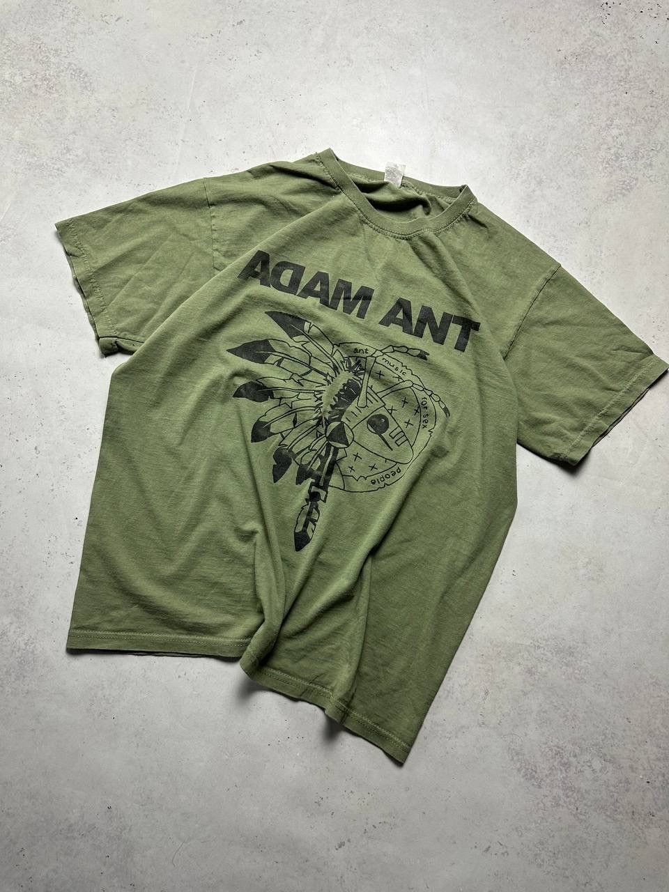 Band Tees × Vintage Vintage Adam Ant Promo Boxy T-shirt L Size US L / EU 52-54 / 3 - 3 Thumbnail