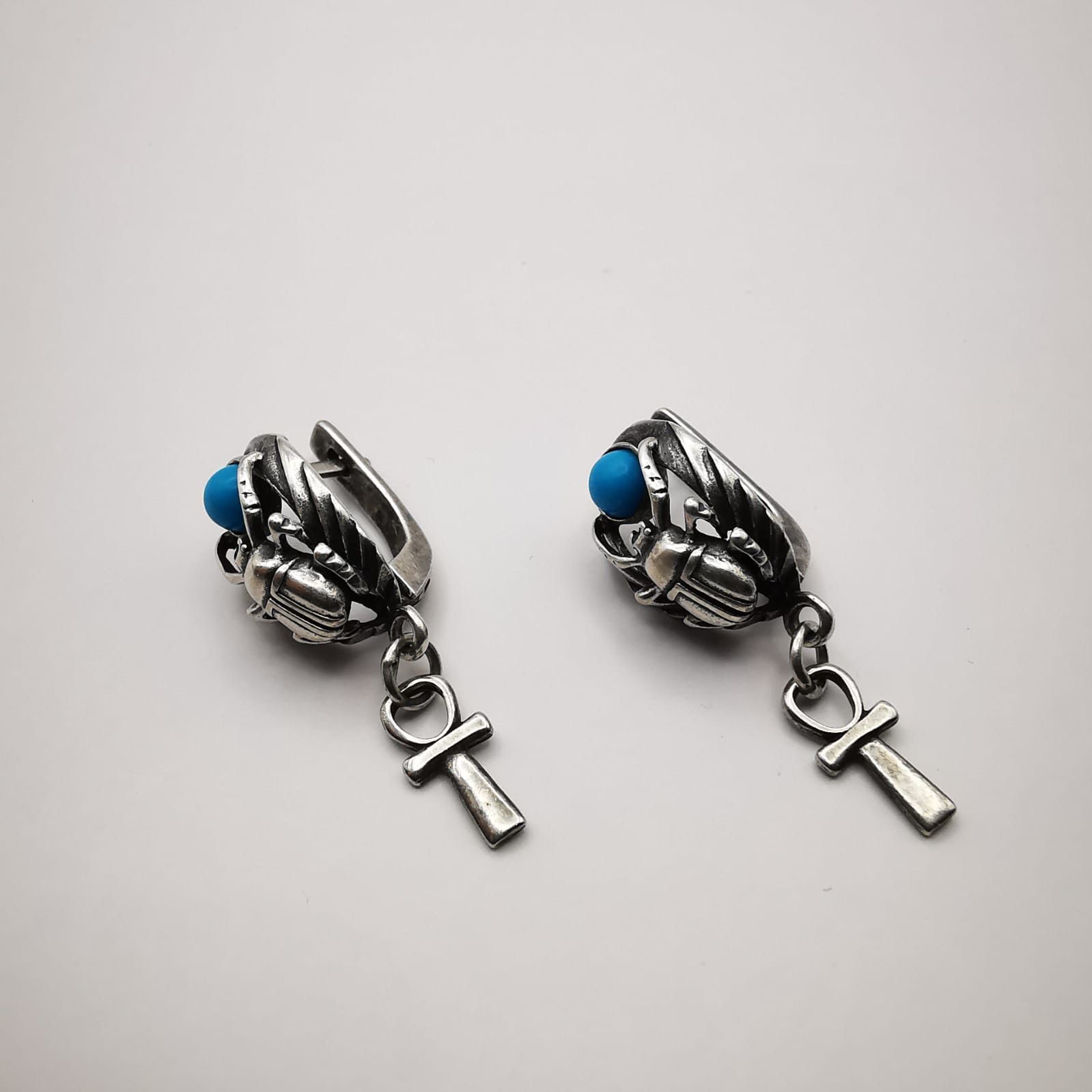 Sterling Silver × Vintage Vintage Jewelry Women's Earrings, 925 Sterling Silver Size ONE SIZE - 1 Thumbnail