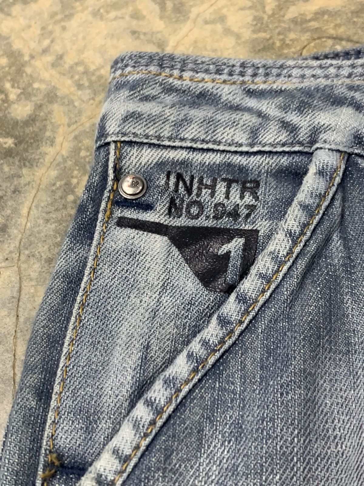 If Six Was Nine Distressed double knee NEXT JEAN Size US 34 / EU 50 - 9 Thumbnail