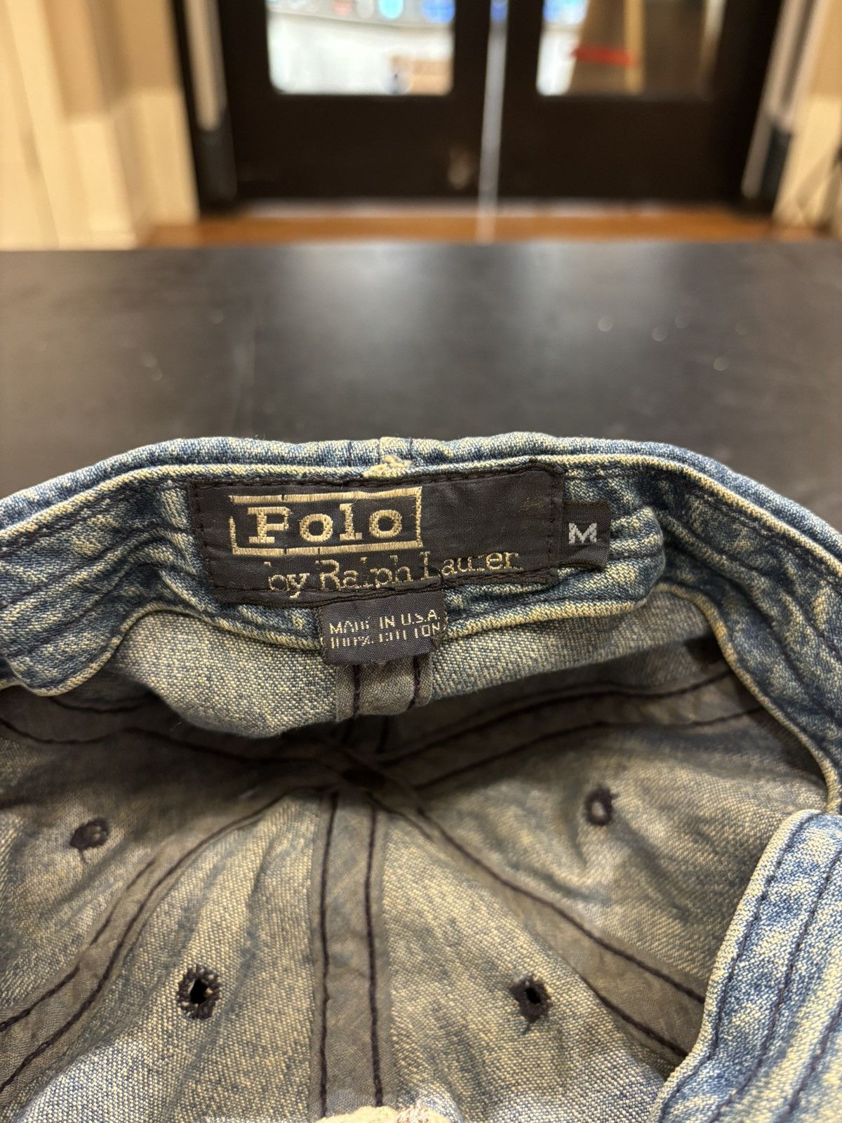 Polo Ralph Lauren Polo Ralph Lauren Denim Sportsman Hat Size ONE SIZE - 6 Thumbnail