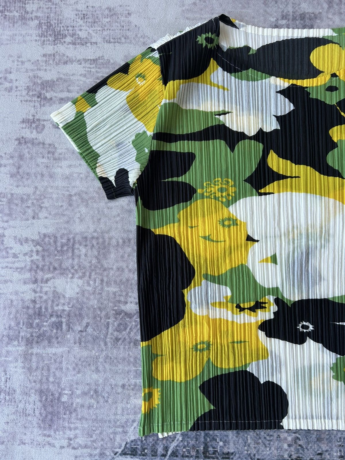 Issey Miyake Issey Miyake Pleats Please Full Pattern Flowers Size S / US 4 / IT 40 - 8 Thumbnail