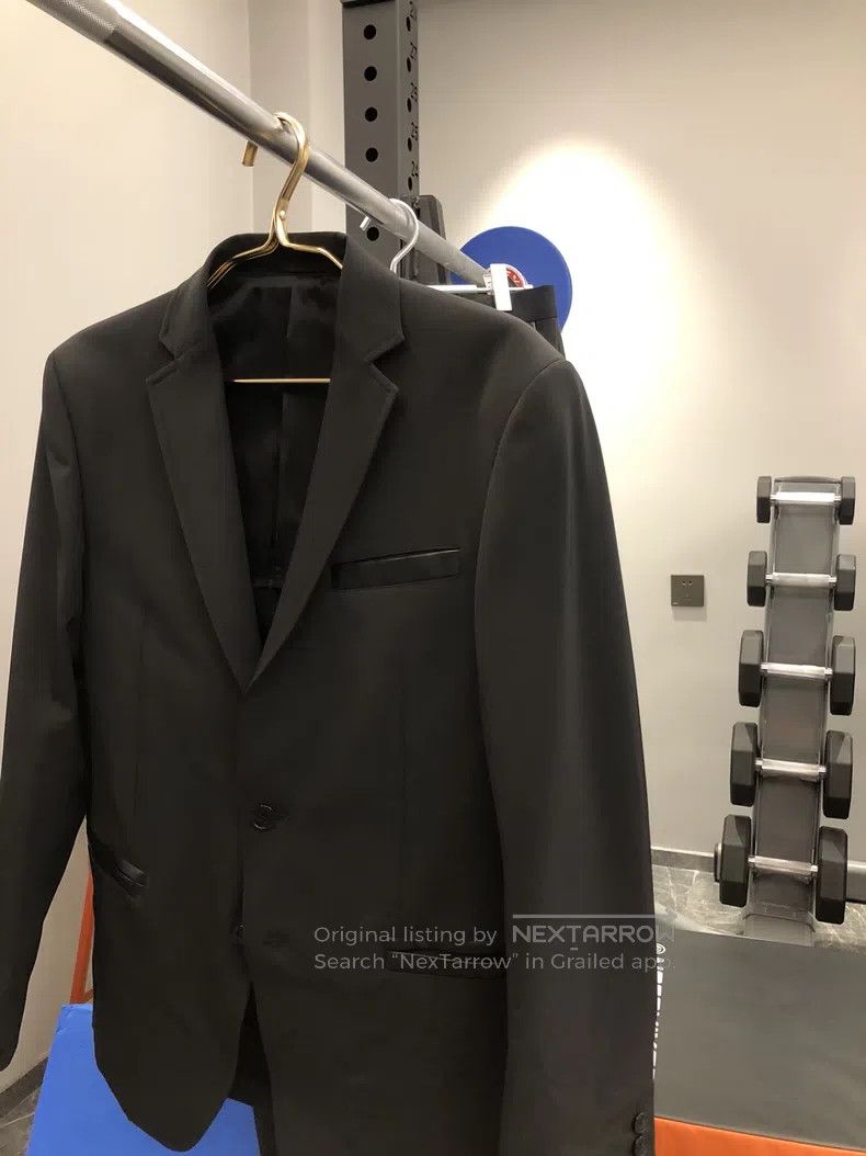 Versace Versace Black suit Size 46S - 2 Thumbnail