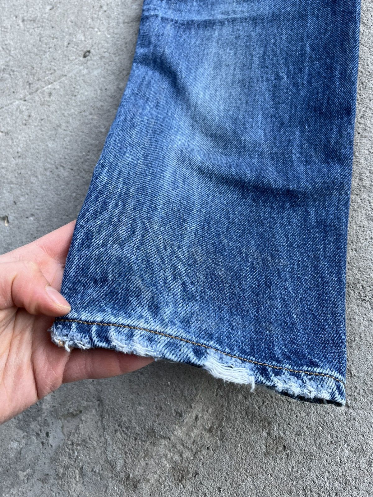 Vivienne Westwood Vivienne Westwood Rock N’ Roll Skinny Distressed Faded Jeans Size US 32 / EU 48 - 24 Thumbnail