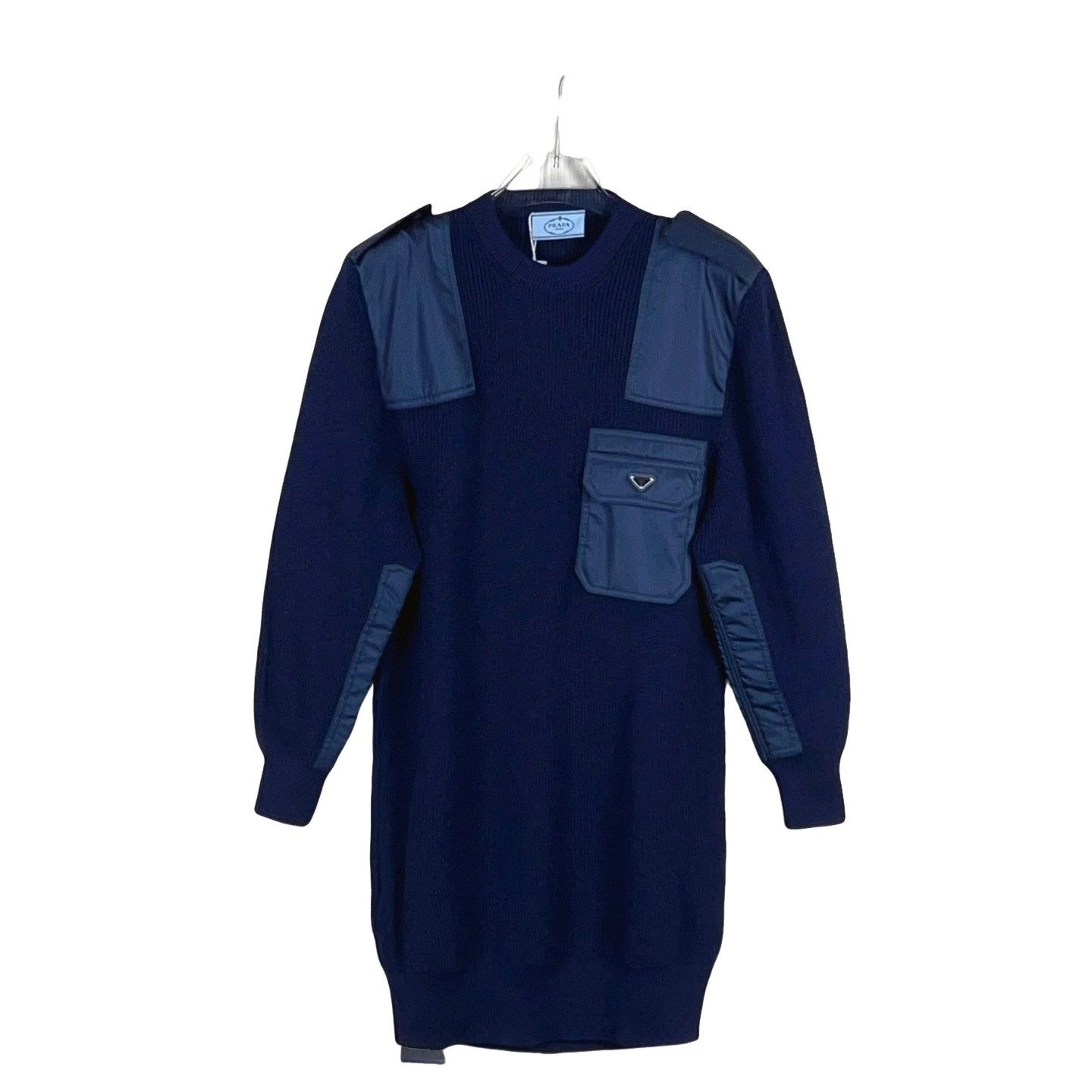 prada knit dress Wool Utility Size 38 Ethereal