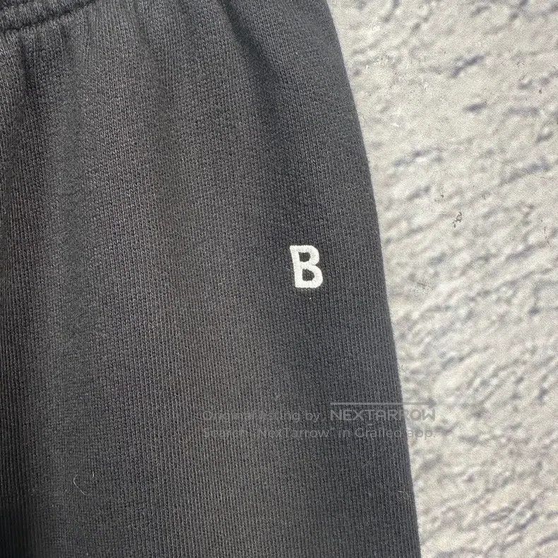 Balenciaga Balenciaga size S B letter wide-leg pants casual pants Size US 27 - 3 Thumbnail