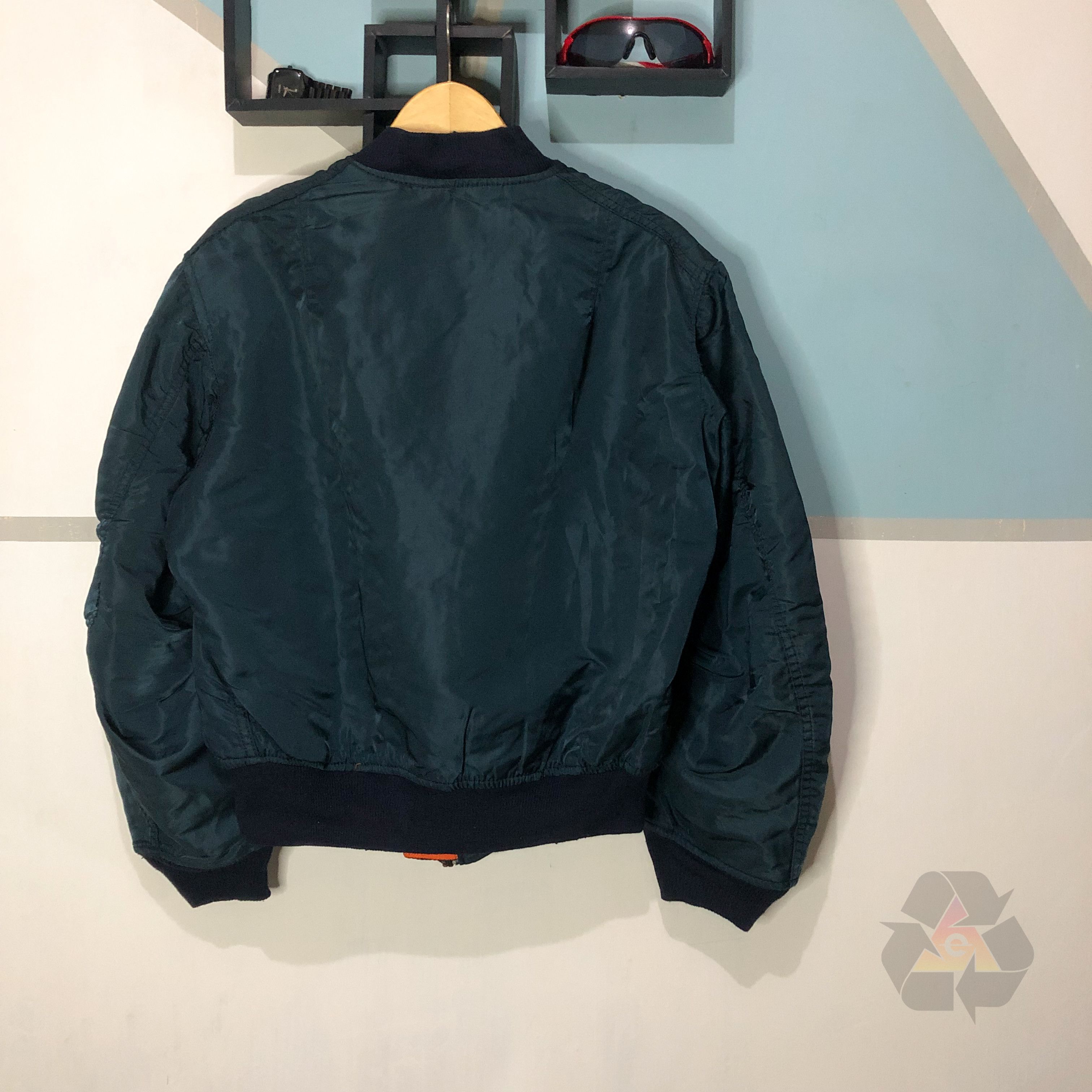 Alpha Industries Vintage Alpha Industries Flayer's Mil-J-82790J USAF MA-1 Size US L / EU 52-54 / 3 - 14 Thumbnail