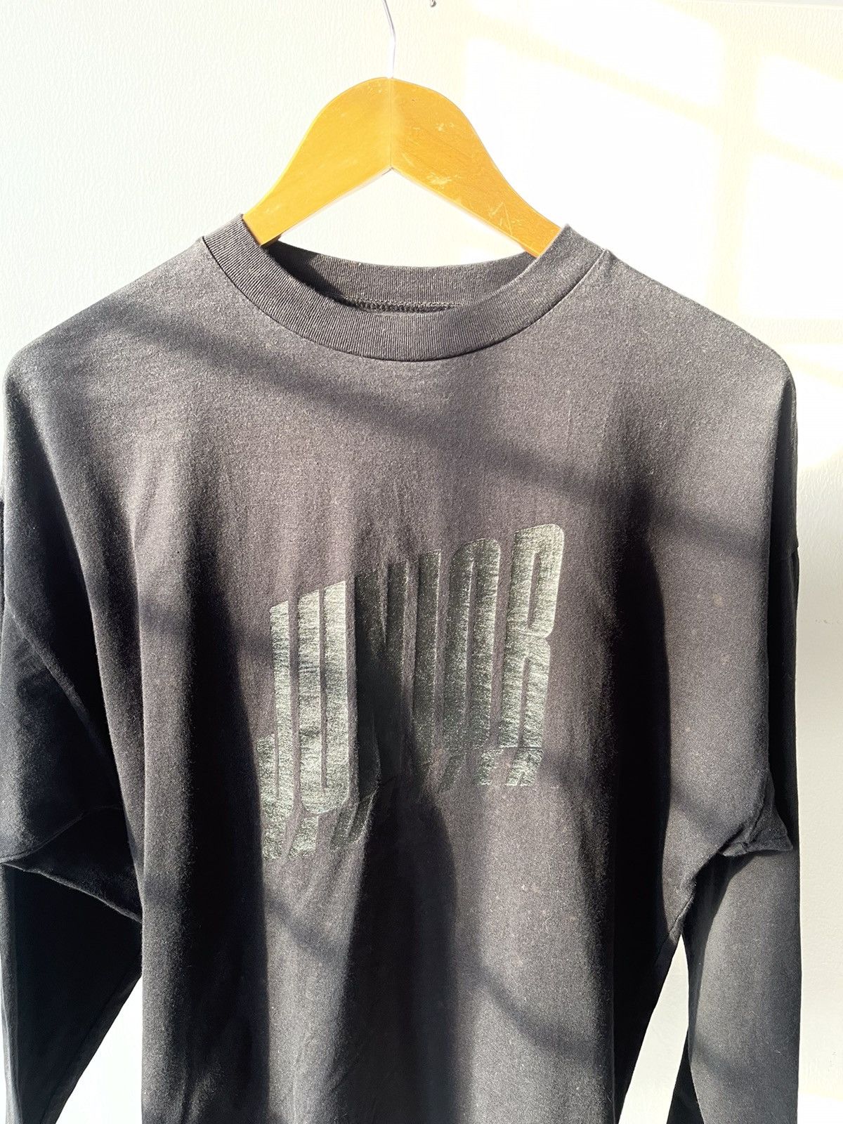 Jean Paul Gaultier 80s Junior Gaultier Spellout Logo Long Sleeve Size US M / EU 48-50 / 2 - 7 Thumbnail