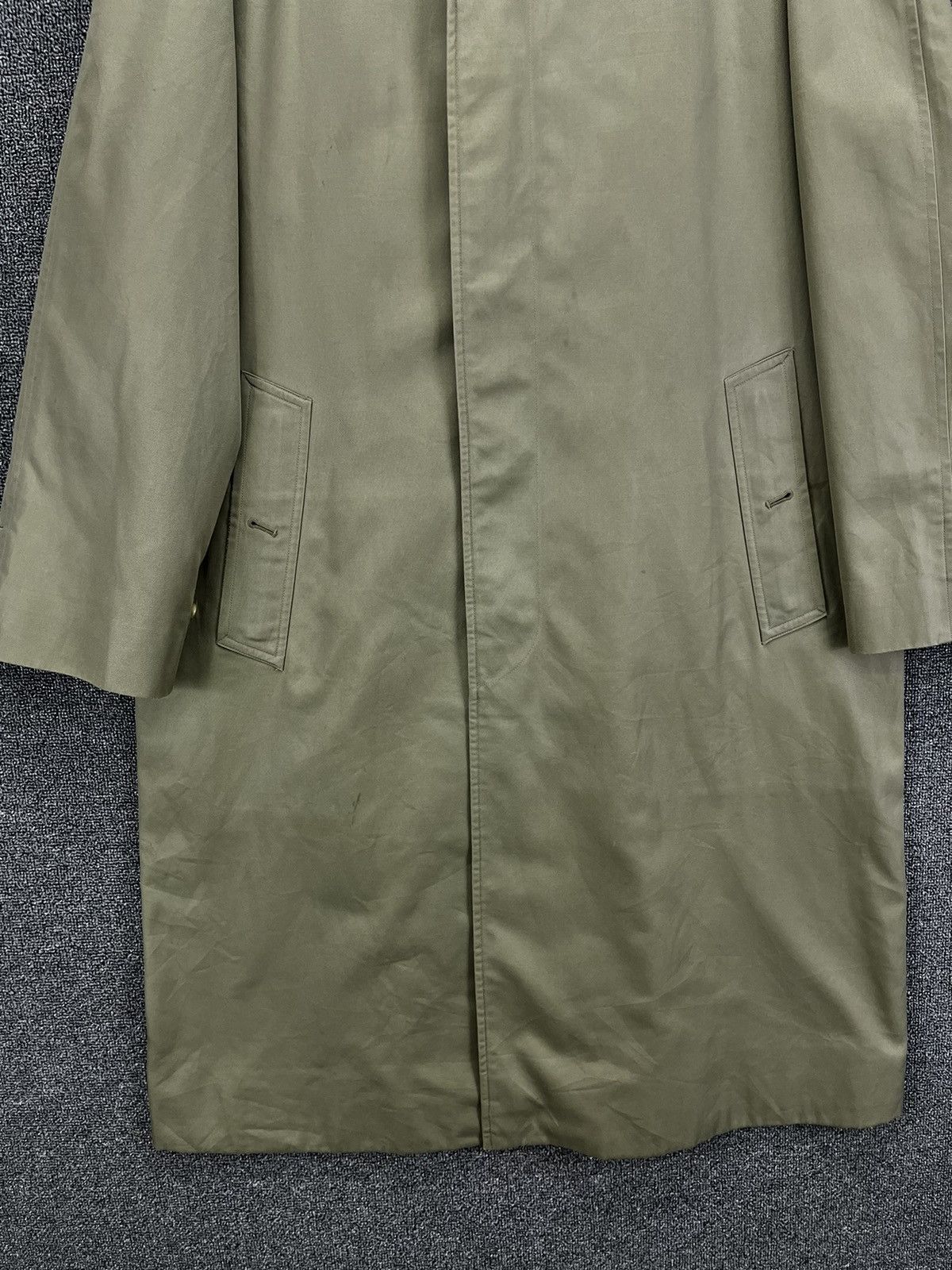 Burberry Vintage Burberry Nova Check Trench Coat Long Jacket Size US L / EU 52-54 / 3 - 7 Thumbnail