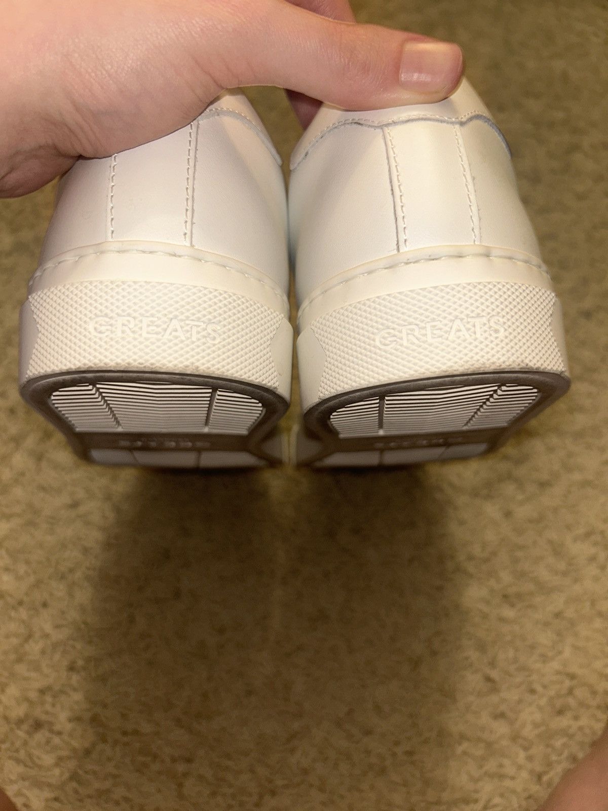 Greats Greats Royale White Leather Shoes 10 Size US 10 / EU 43 - 4 Thumbnail