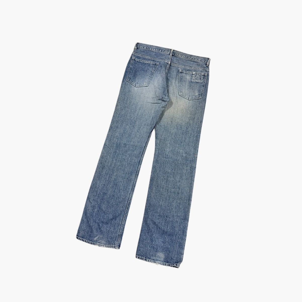 N.Hoolywood Mister Hollywood Two Size Straight Blue Wash Denim Size US 34 / EU 50 - 14 Thumbnail
