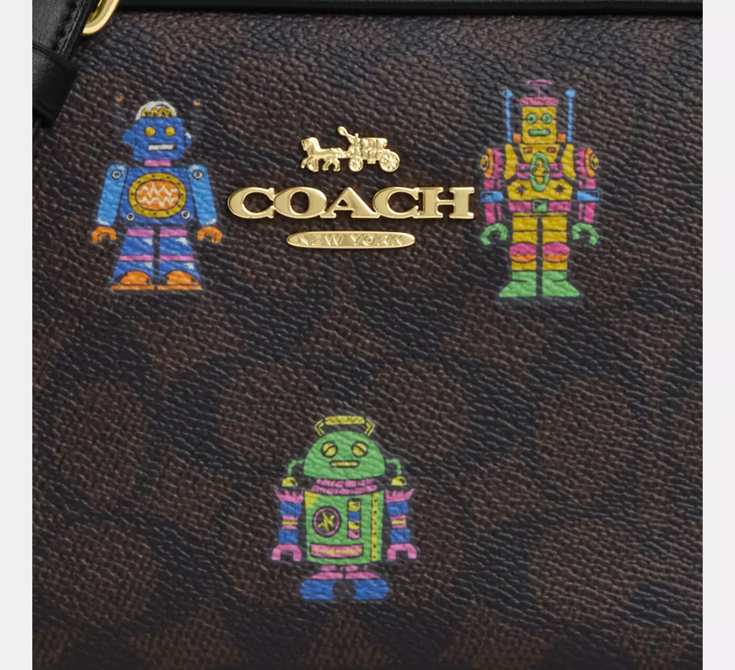 国内即発 COACH コズミック ロボット ミニ カメラバッグ CW348 COACH® Outlet | Cosmic Coach Mini Jamie Camera Bag In