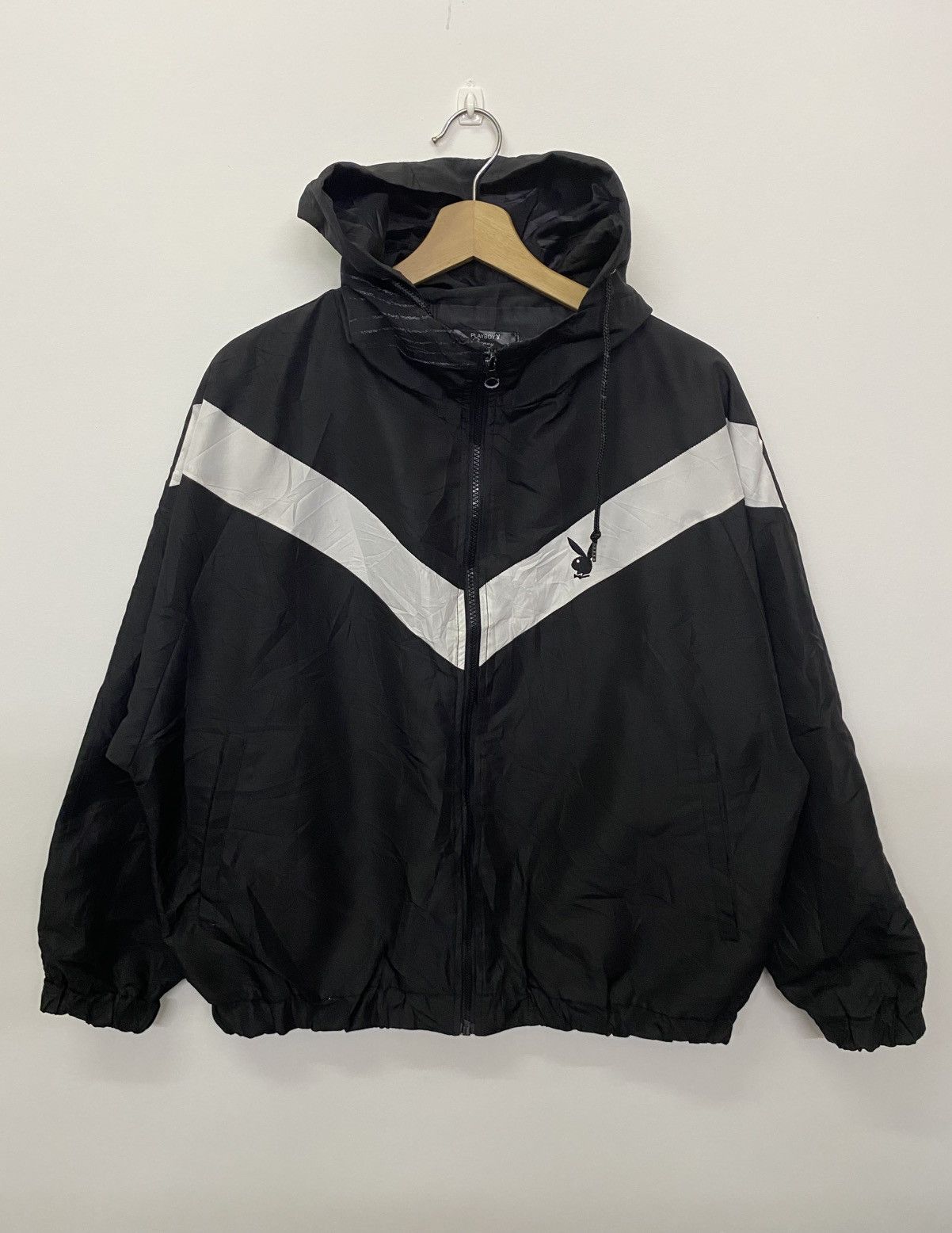Playboy Playboy Small Logo hoodie Windbreaker Size US M / EU 48-50 / 2 - 2 Thumbnail