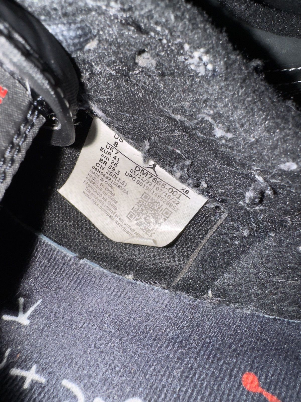 Nike × Travis Scott Travis Scott Black Phantom 1s Size US 7.5 / EU 40-41 - 10 Thumbnail