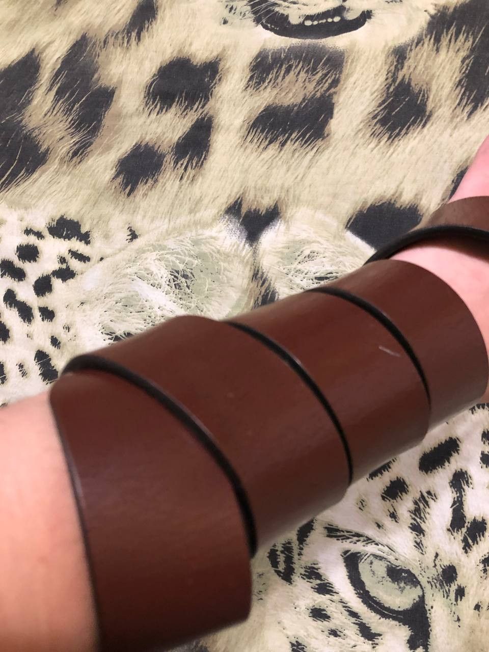 Diesel Vintage Leather Diesel Belt Size ONE SIZE - 6 Thumbnail