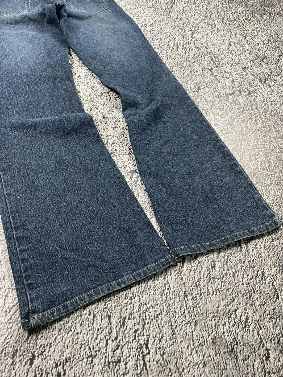 Vintage Vintage Y2K 00s bootcut faded jeans streetwear Size 28" / US 6 / IT 42 - 6 Thumbnail