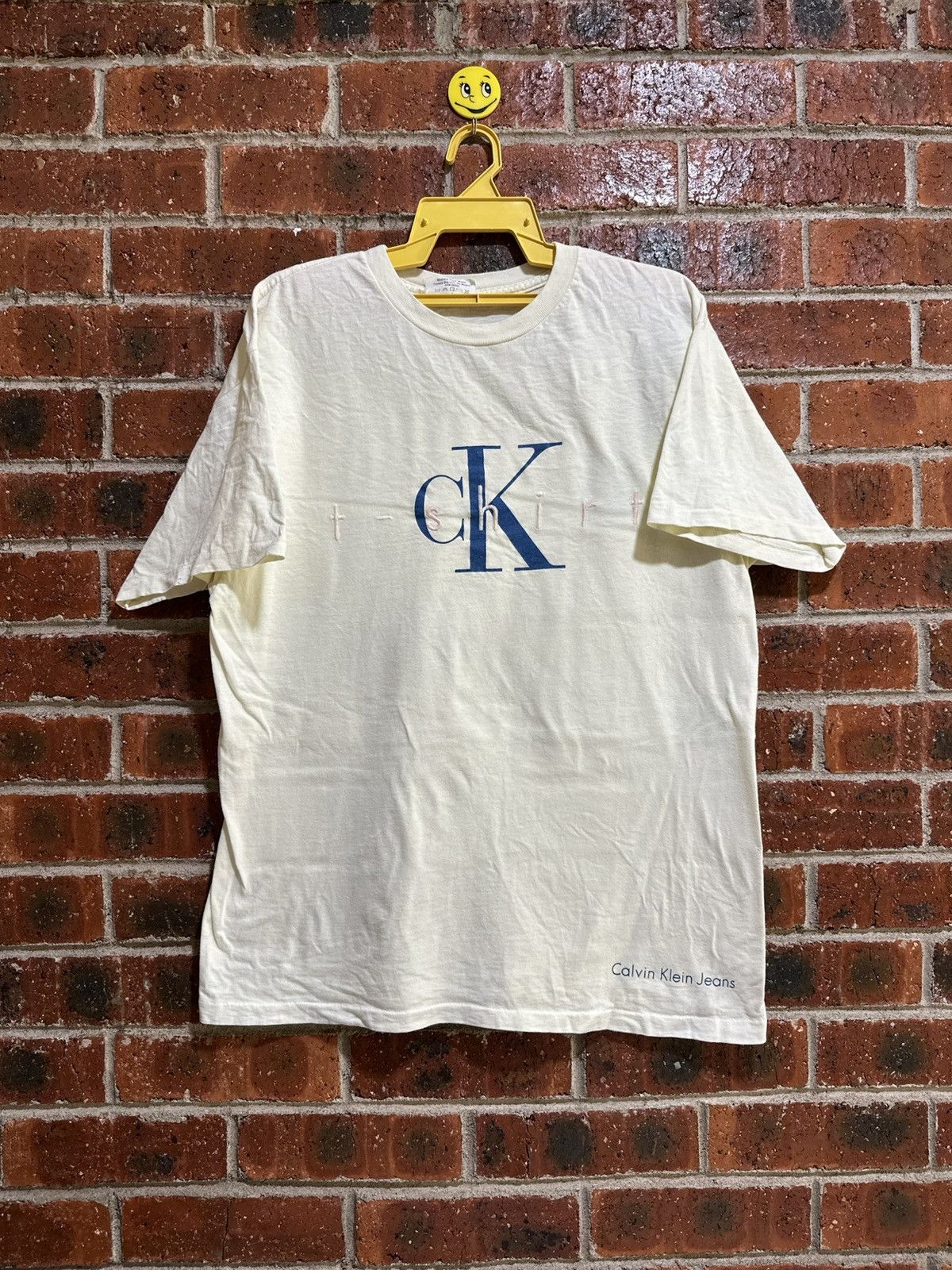 Calvin Klein × Vintage Vintage Calvin Klein Jeans Faded Tee Size US L / EU 52-54 / 3 - 1 Thumbnail