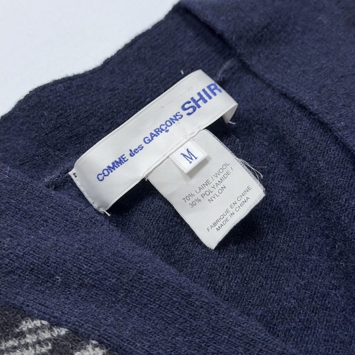 Comme des Garcons Comme des Garcons Shirt - Tartan Check Knitted Cardigan Size US M / EU 48-50 / 2 - 6 Thumbnail
