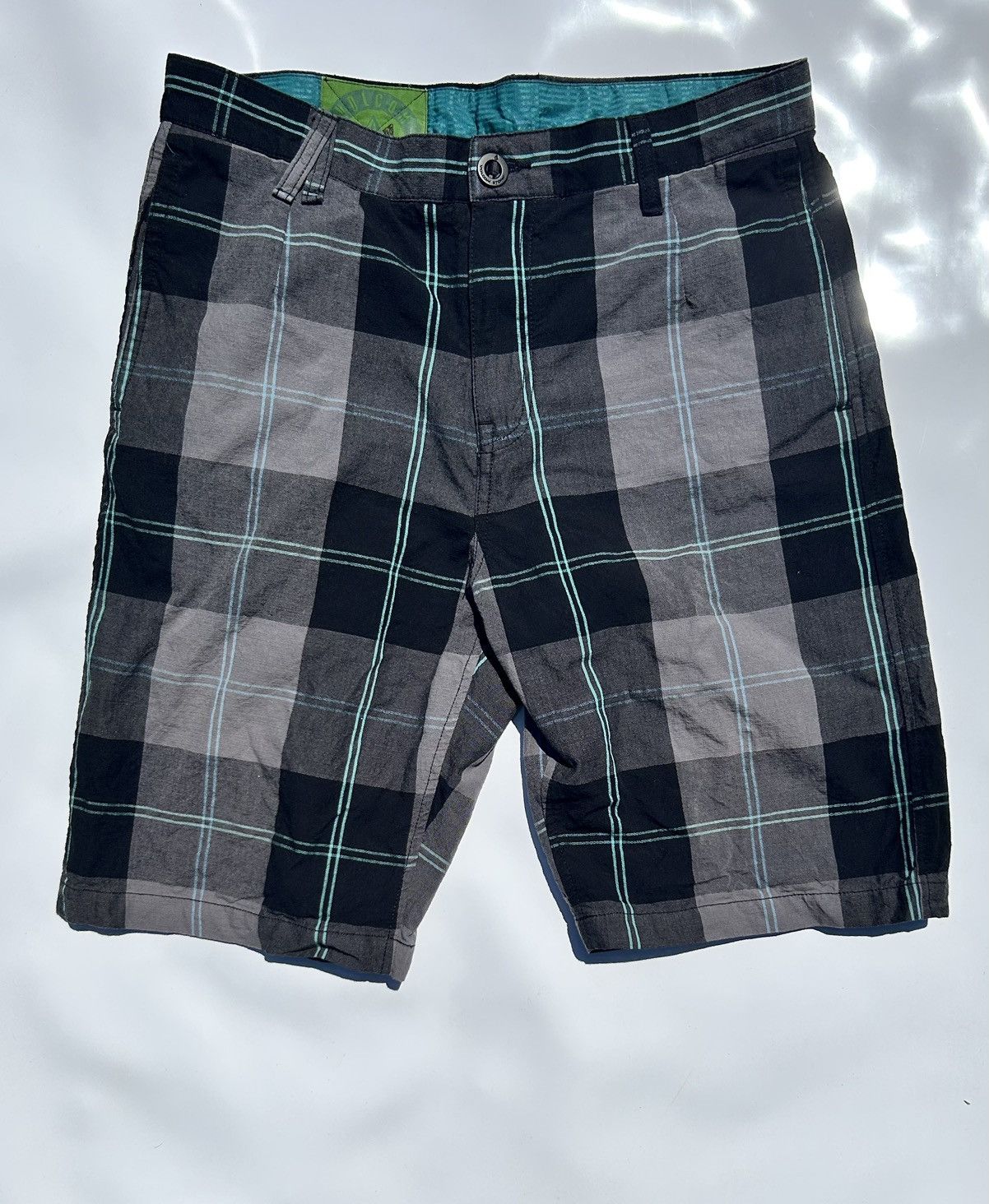 Volcom Volcom Stone Organic Cotton V Co Logical Series Checkered Size US 32 / EU 48 - 1 Thumbnail