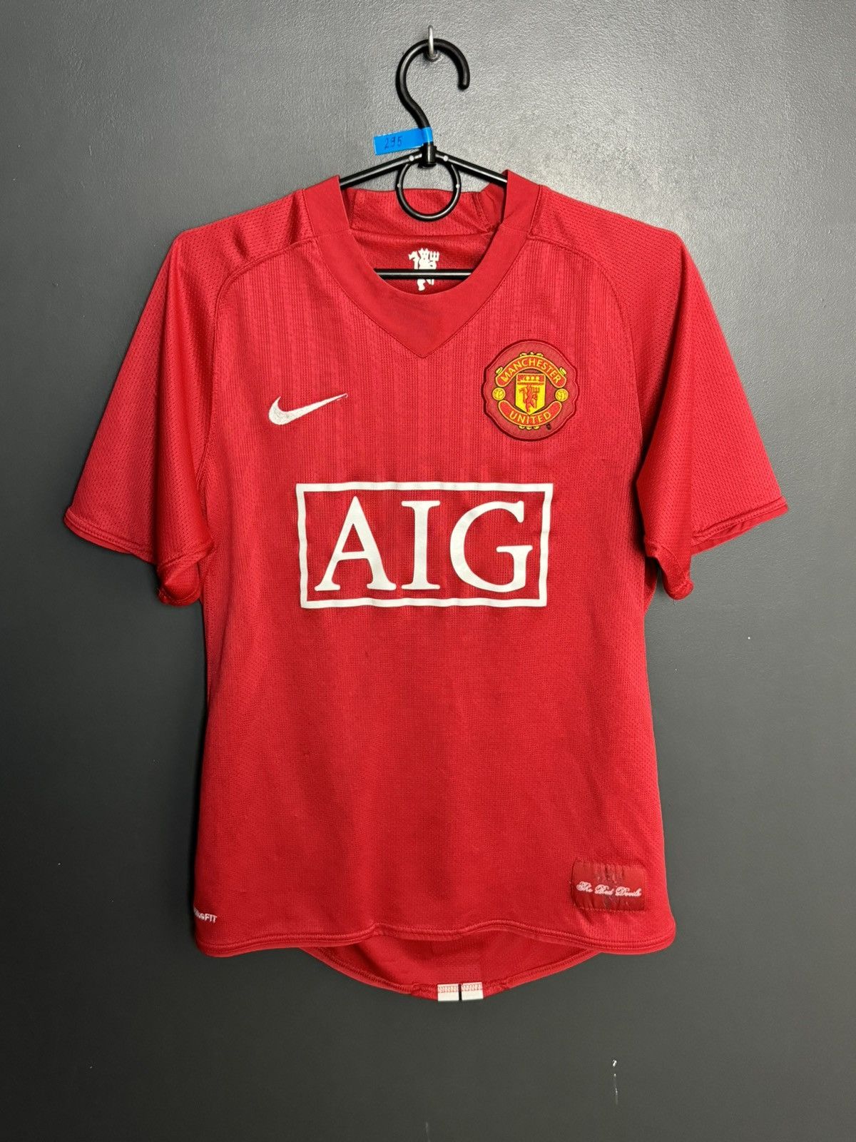 Nike Manchester United 07/09 Home Tevez Football Jersey T-Shirt Size US S / EU 44-46 / 1 - 2 Thumbnail