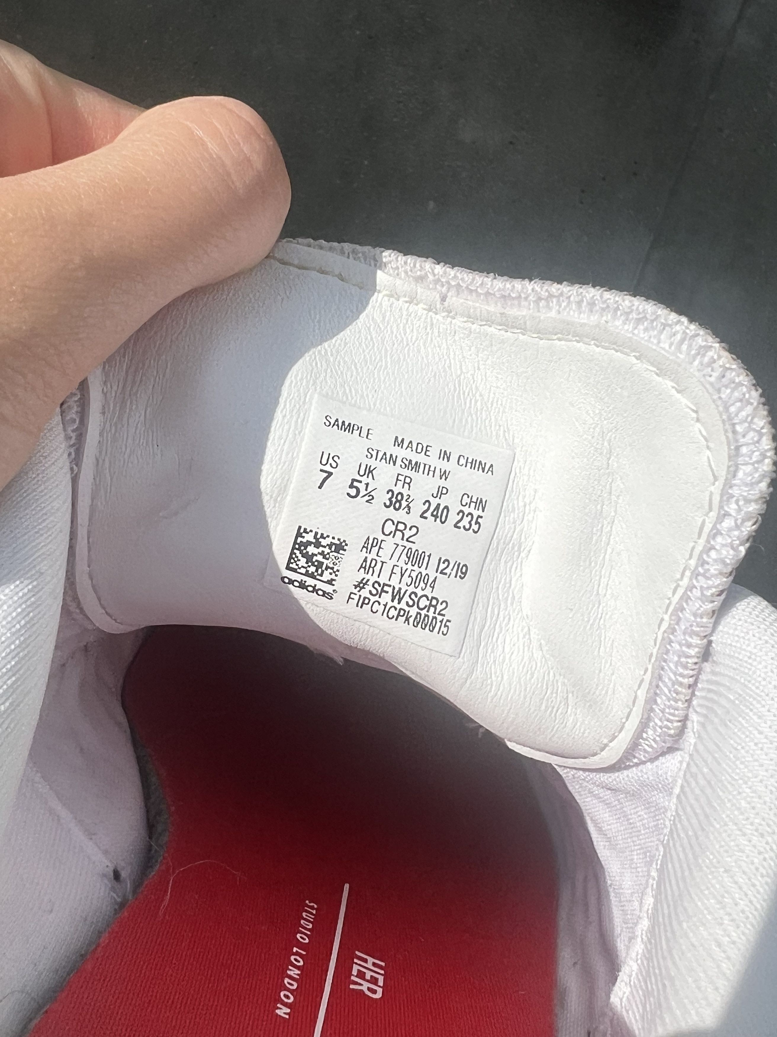 Adidas adidas stan smith SAMPLE sneakers cherries cherry Size US 7.5 / IT 37.5 - 8 Thumbnail